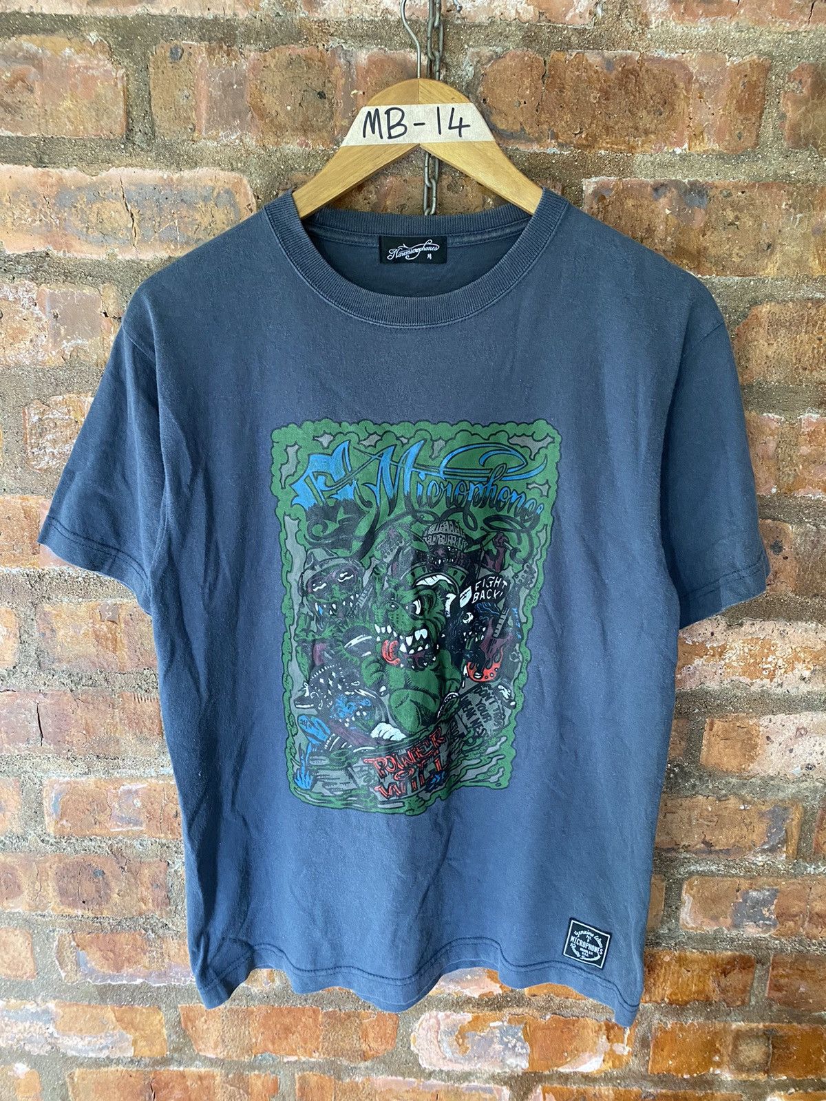 Hysteric Glamour 2000s Nine microphone graphic tee Size US M / EU 48-50 / 2 - 2 Thumbnail