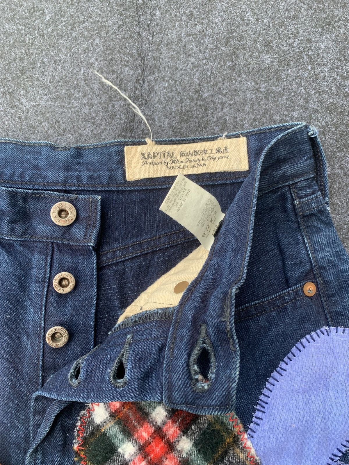 Kapital Kapital Kountry Patchwork Rework Denim Jeans – Made in Japan Size US 29 - 8 Thumbnail