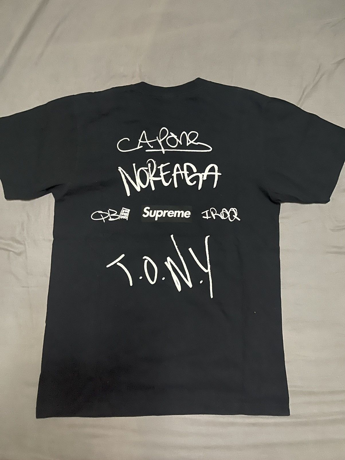 Supreme Supreme the word report cnn tee black Size US S / EU 44-46 / 1 - 4 Thumbnail