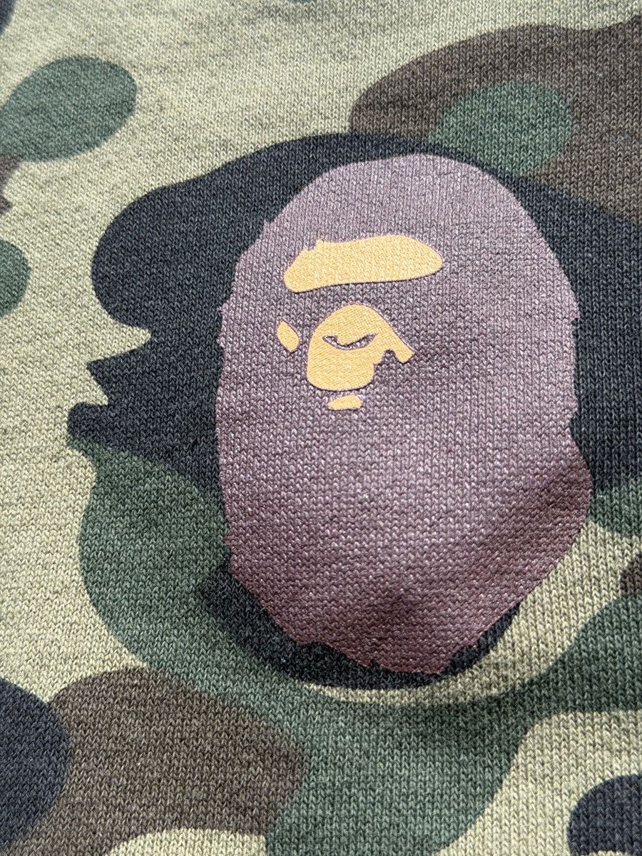 Bape 1st camo Green camo bape crewneck ape head sz XL japan Size US XL / EU 56 / 4 - 10 Thumbnail
