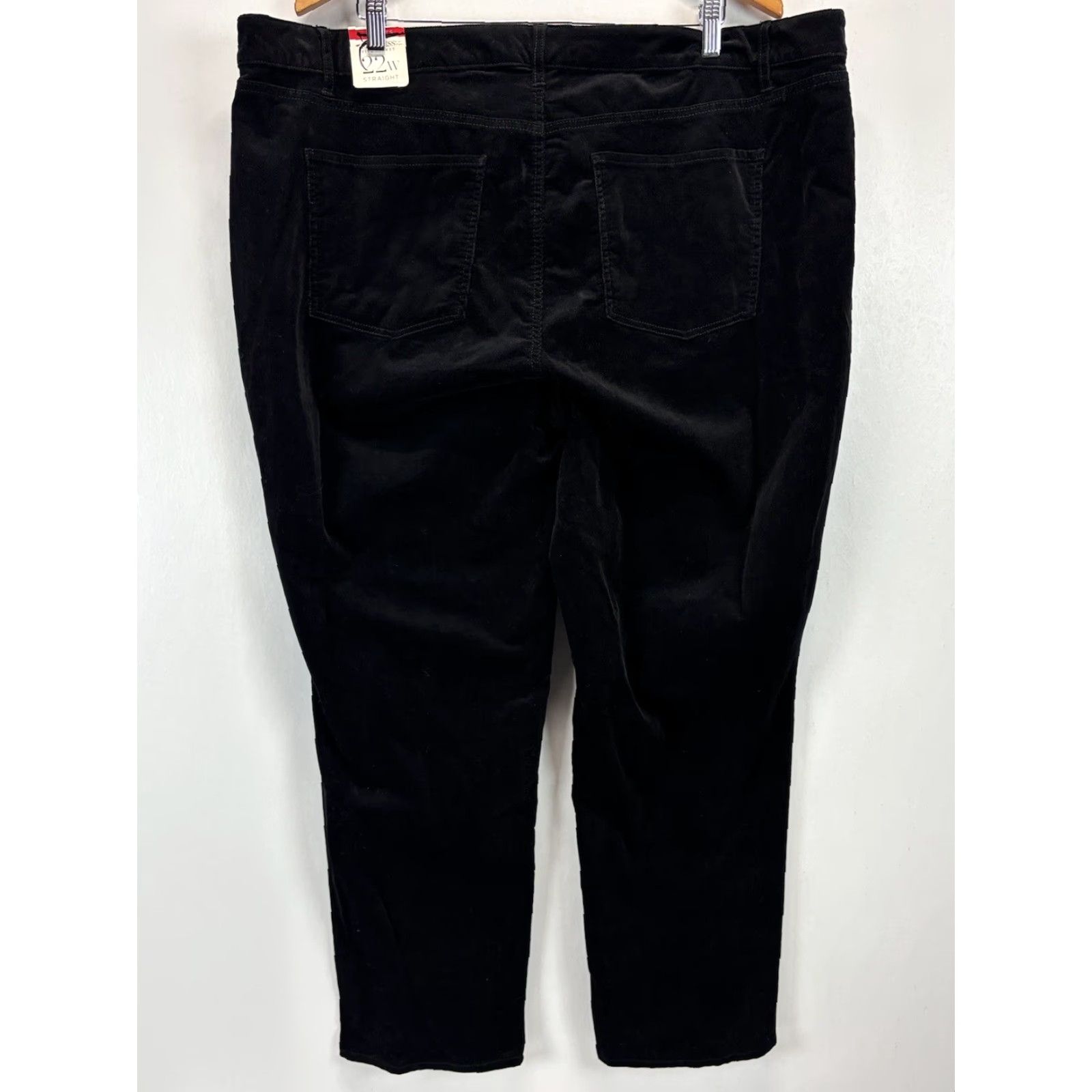 Talbots Talbots 5 Pocket Straight Corduroy Pants 22W Plus Black Women’s Size 40" / US 18 - 3 Thumbnail