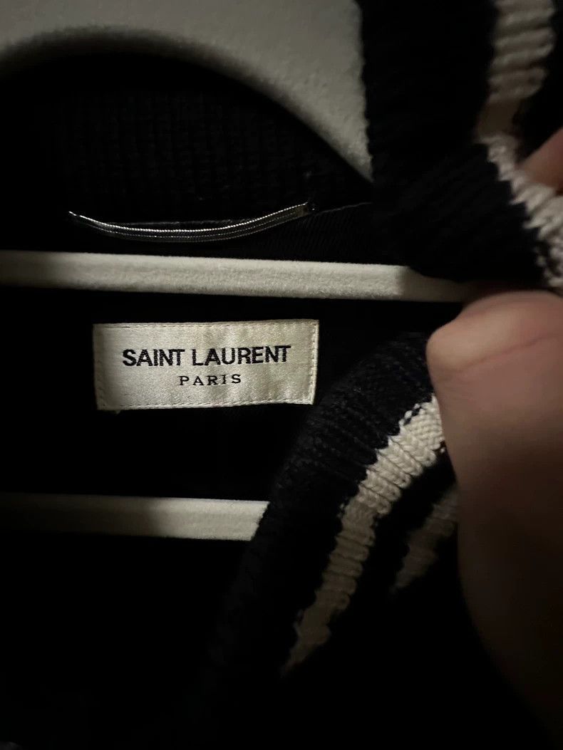 Saint Laurent Paris Saint Laurent Paris Signature baseball jacket-2506 Size US L / EU 52-54 / 3 - 2 Thumbnail