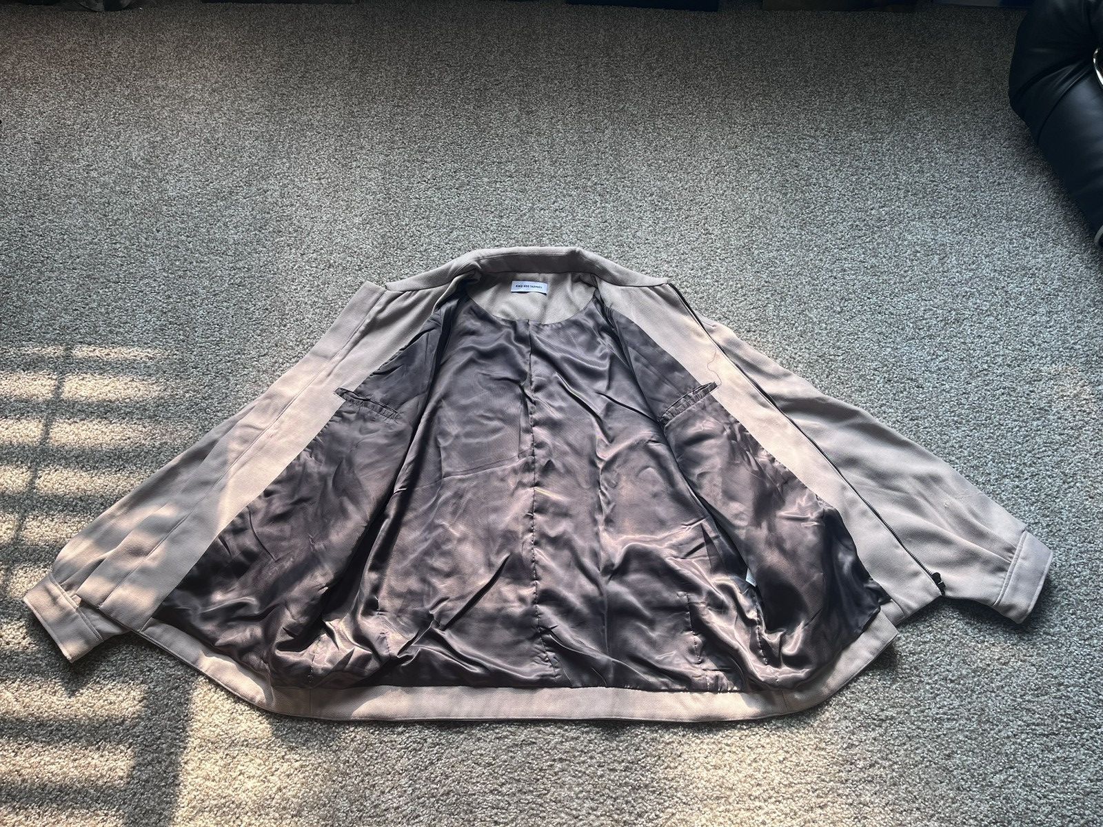 Kiko Kostadinov Kiko Kostadinov Beige Giran Jacket AW22 Size US L / EU 52-54 / 3 - 3 Thumbnail