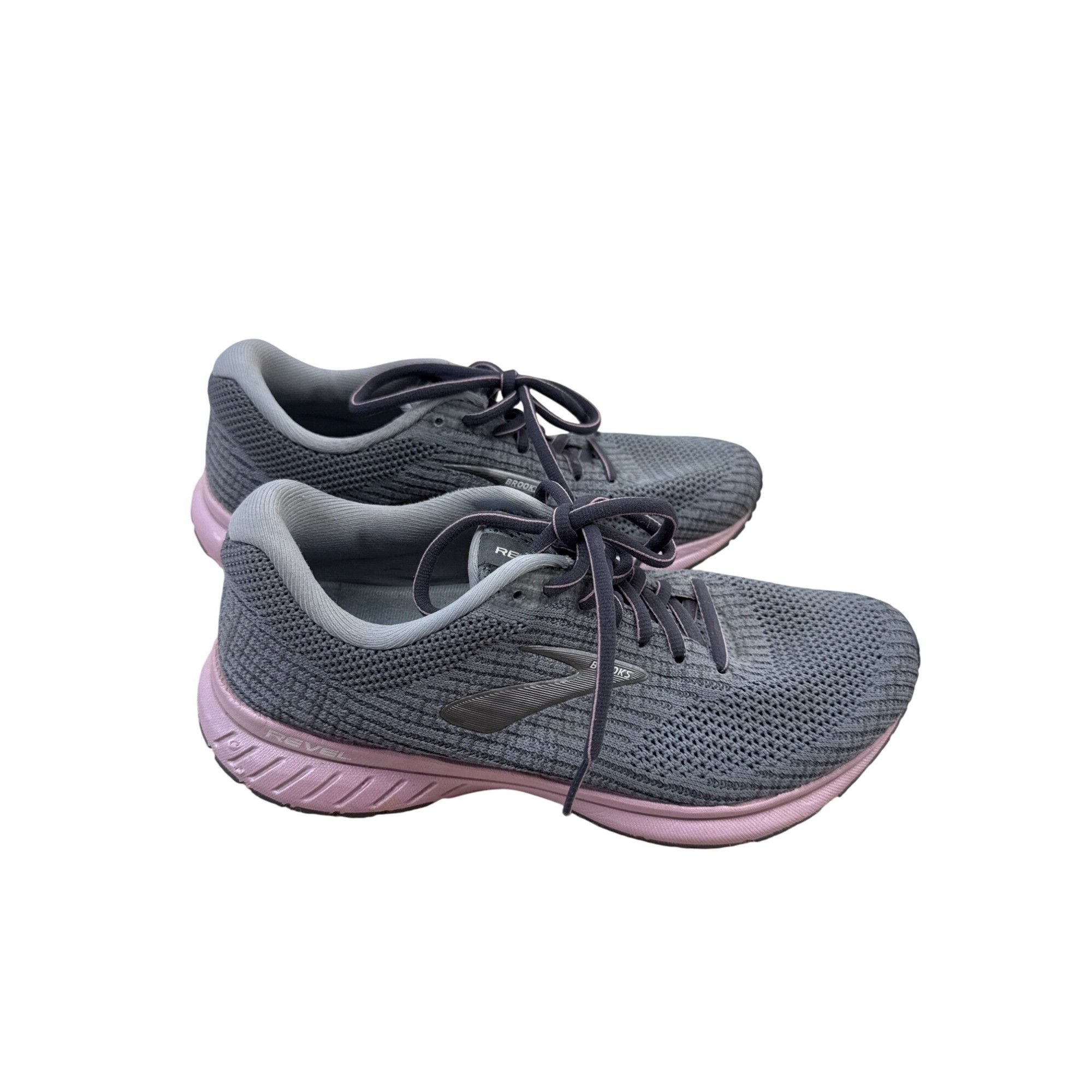 Brooks Brooks Revel 3 Womens gray pink Running Shoes sneakers 8.5 Size US 8.5 / EU 41-42 - 4 Thumbnail