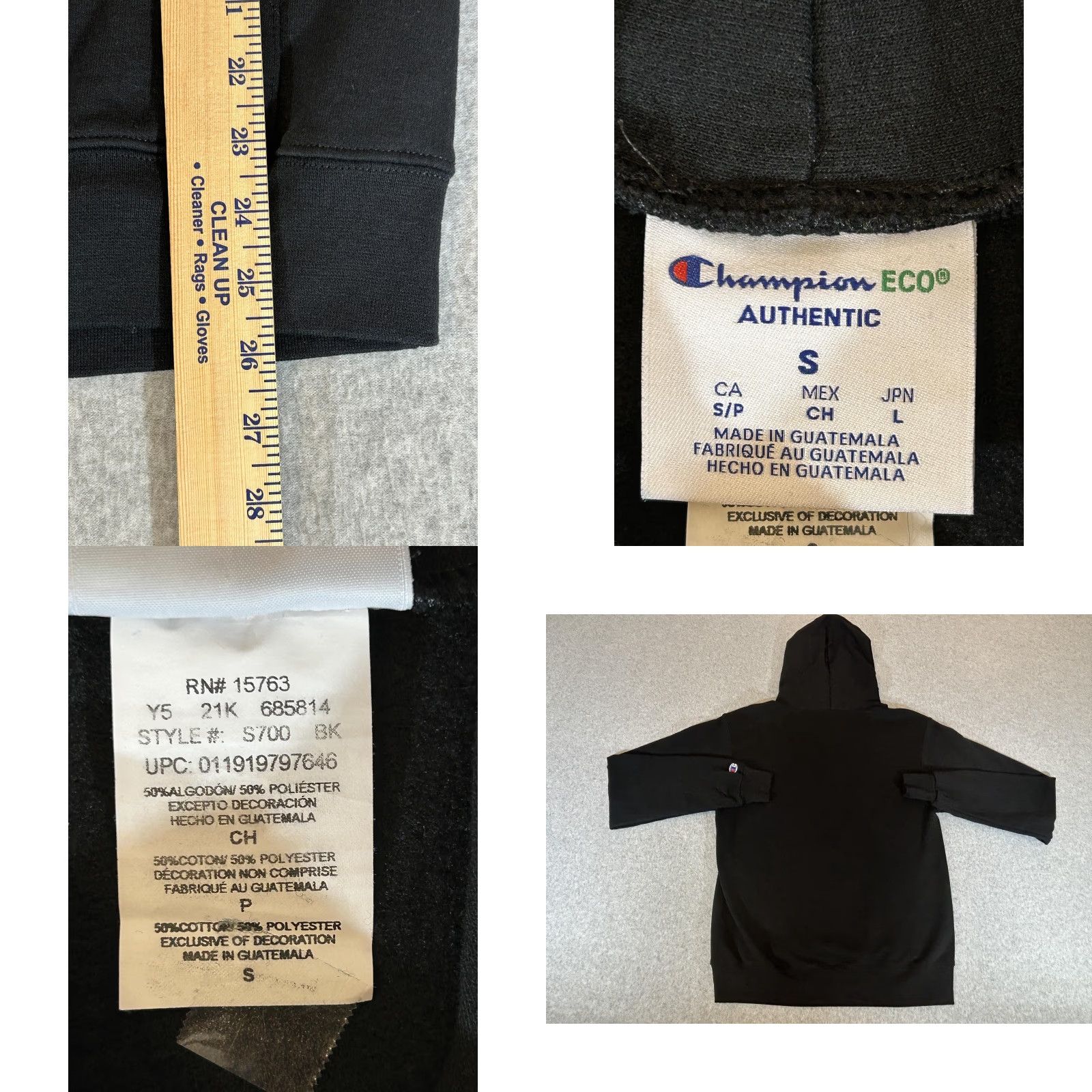 Champion Mountain Dew Hoodie Mens Small Black Promo Graphic Fleece Pullover Sweatshirt Size US S / EU 44-46 / 1 - 8 Thumbnail