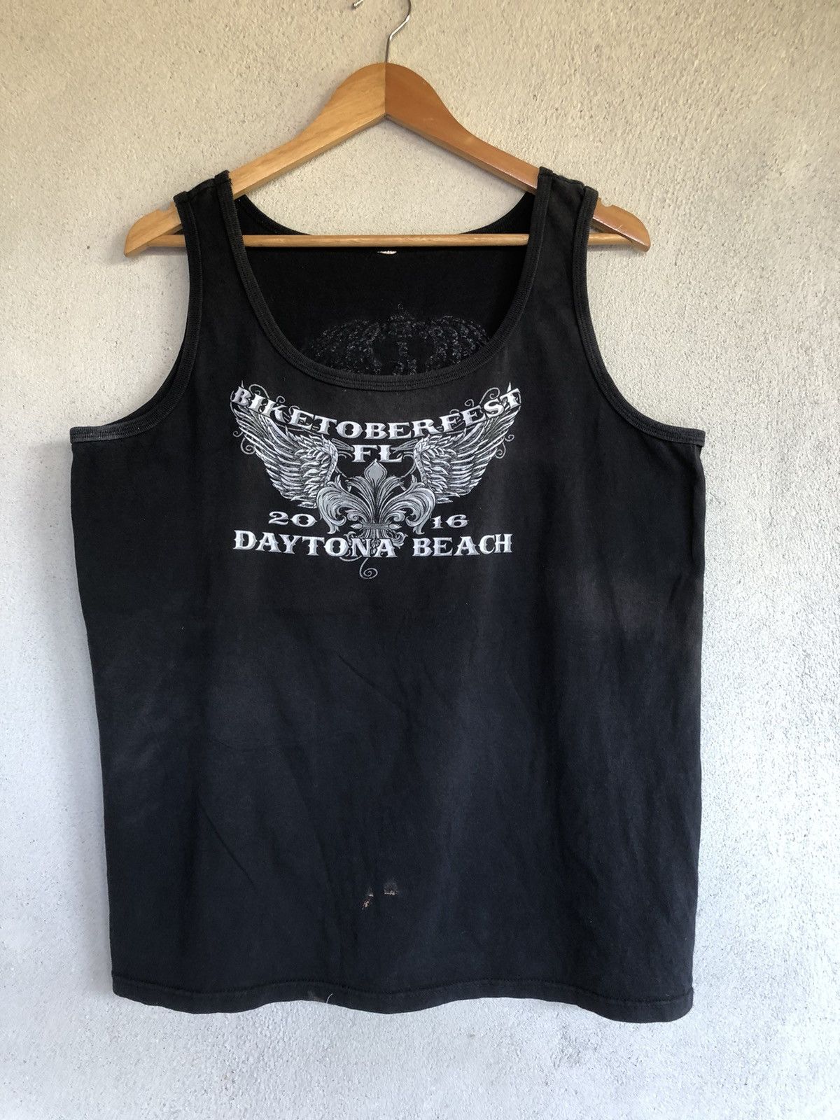 Affliction × Harley Davidson × Vintage BiketoberFest Daytona Beach Sleeveless Tank Size US L / EU 52-54 / 3 - 5 Thumbnail