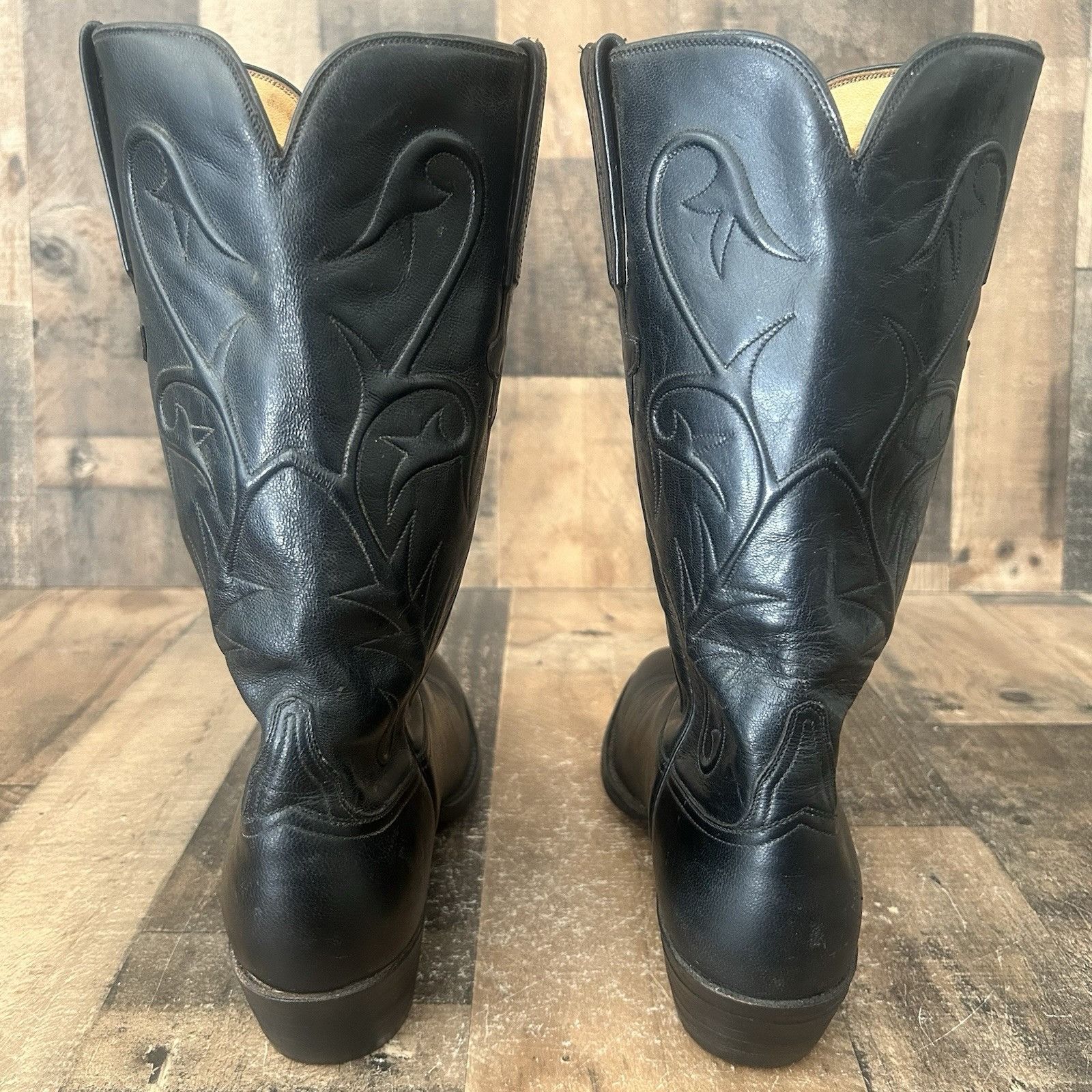 Lucchese Lucchese Classics L681584 Black Cowboy Boots Womens 10.5 B Size US 10.5 / IT 40.5 - 8 Thumbnail