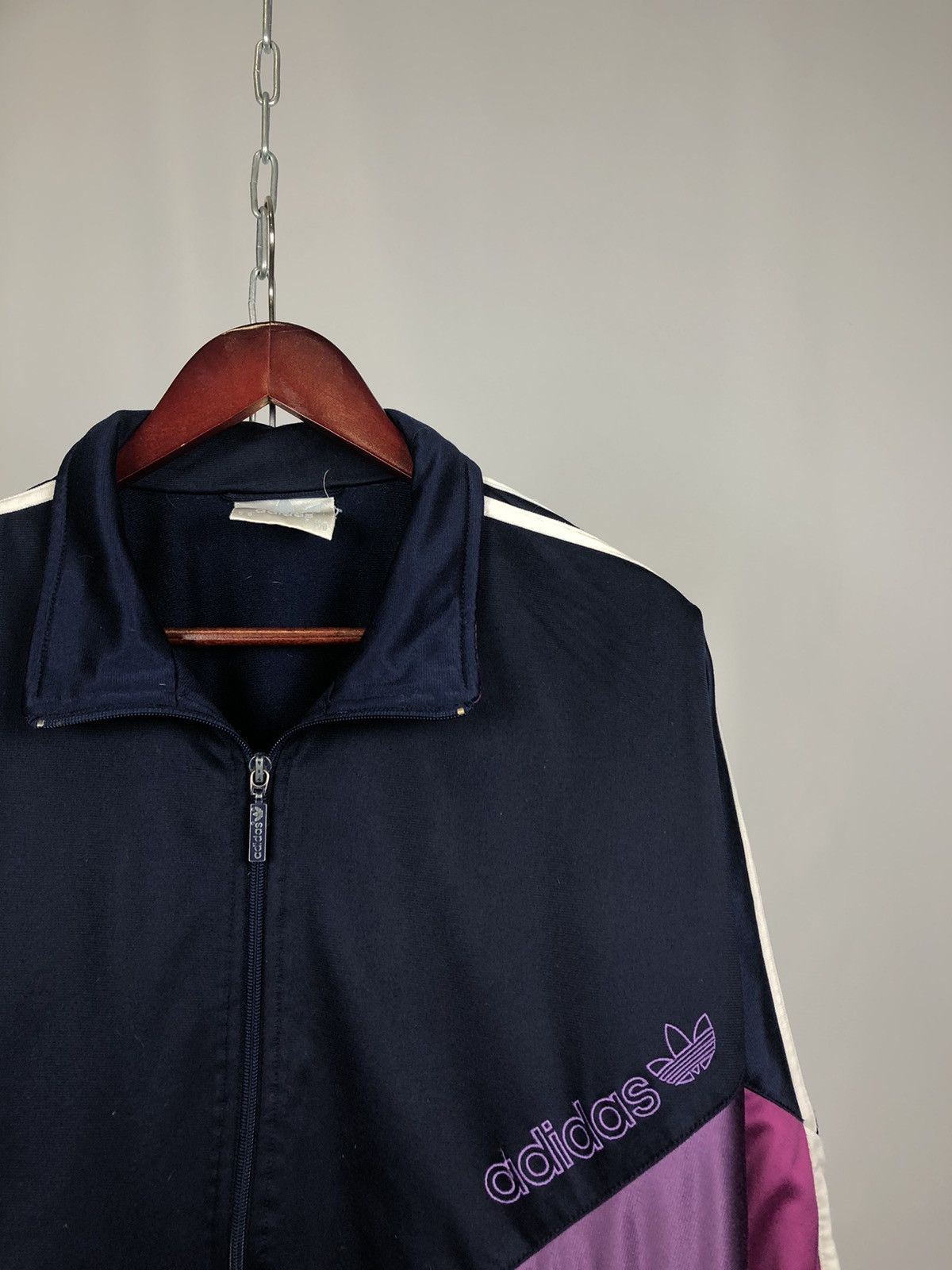 Adidas Adidas zip sweatshirt vintage rare 90’s Size US XL / EU 56 / 4 - 2 Thumbnail