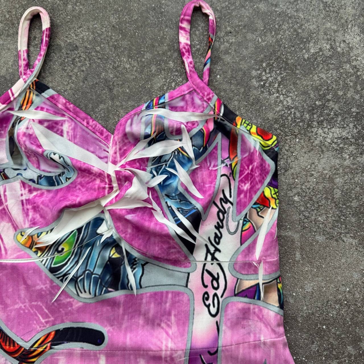 Christian Audigier × Ed Hardy Ed Hardy by Christian Audigier Y2K Era Dress Size M / US 6-8 / IT 42-44 - 4 Thumbnail