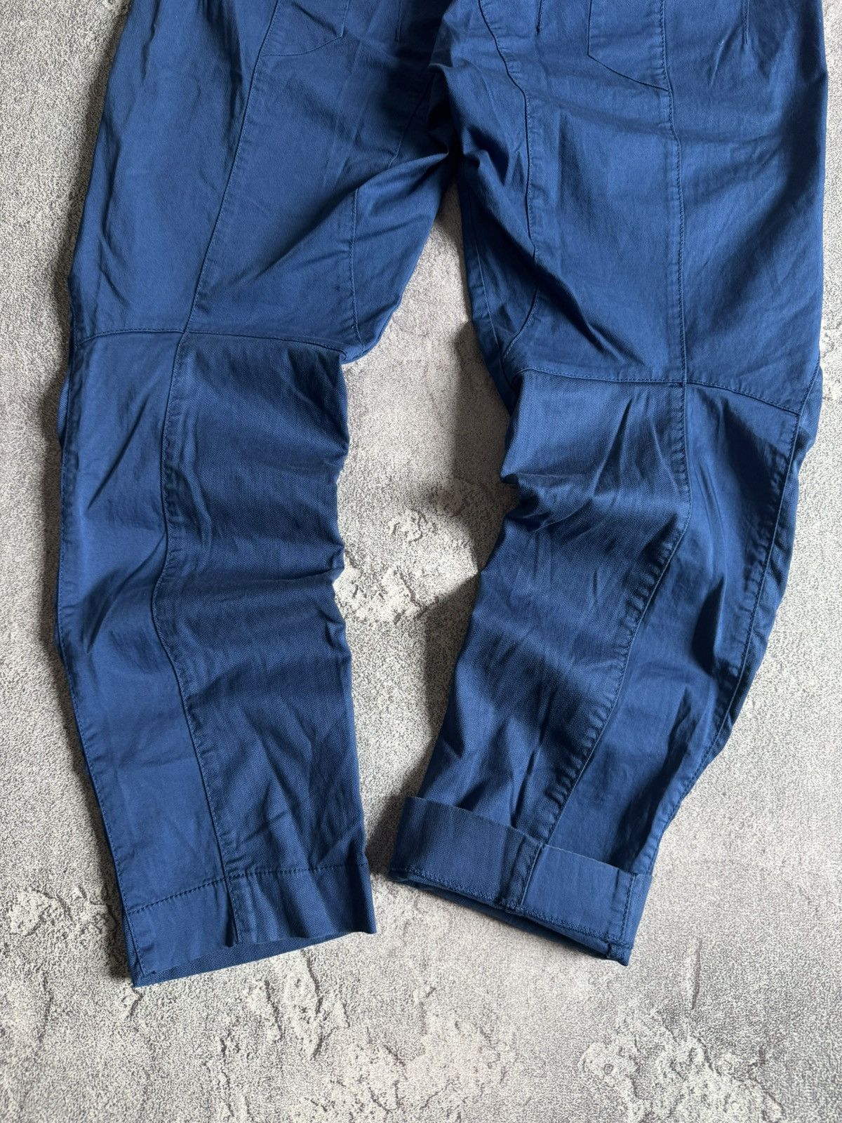 Other High Use USA8/UK12/F40 blue 3D pants chinos trousers Y2K Size 30" / US 8 / IT 44 - 2 Thumbnail