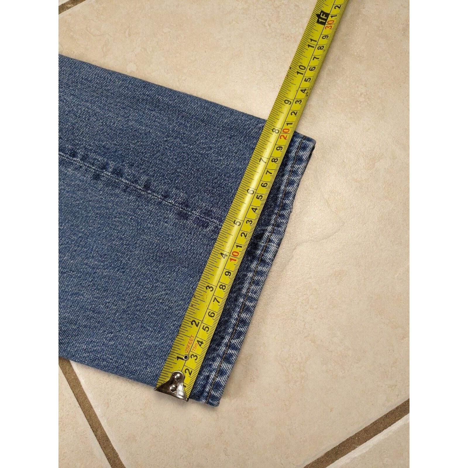 Levi's LVC LEVIS 501XX 31x34 Distressed Big E Selvedge Jeans Size US 31 - 12 Thumbnail