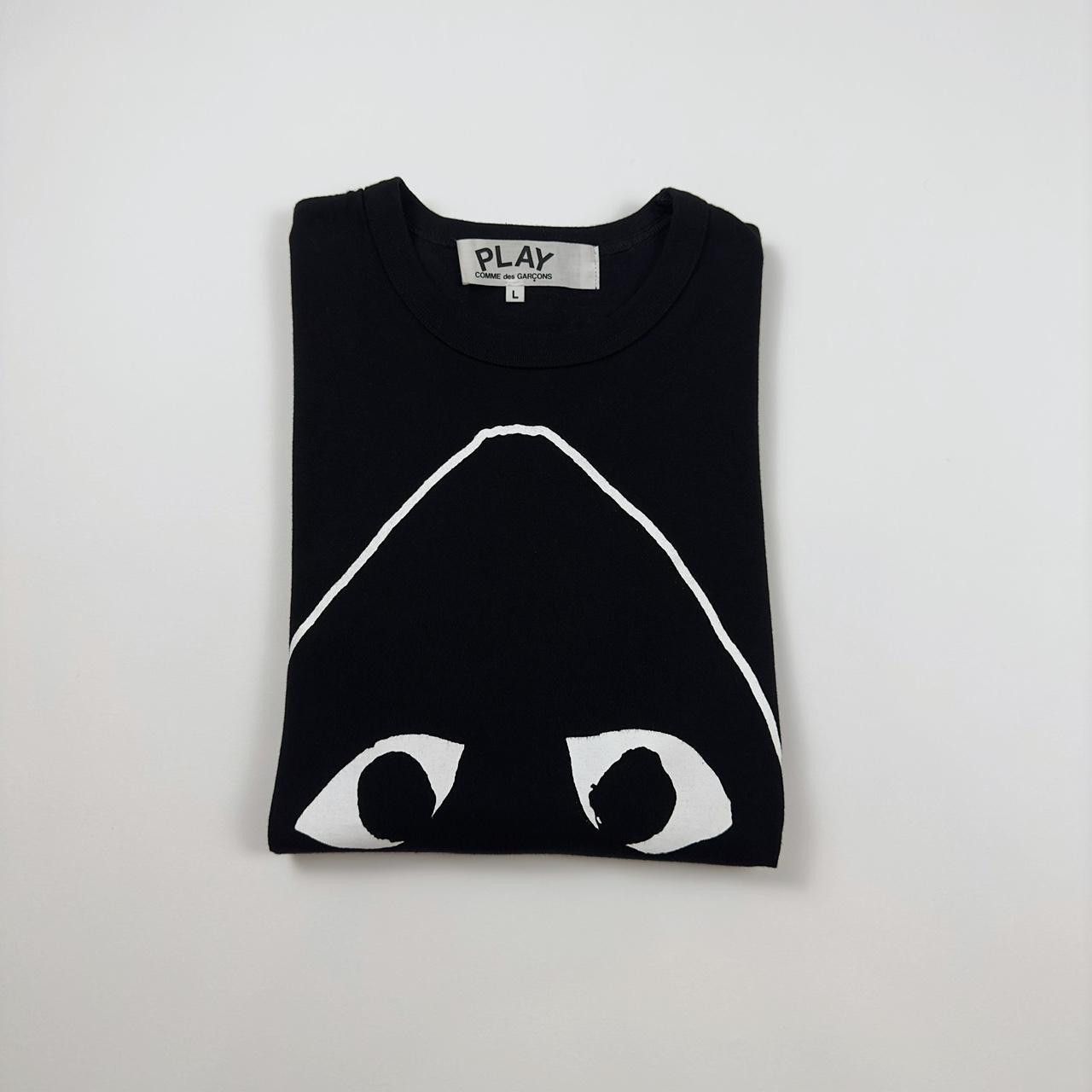 Comme des Garcons PLAY Comme des Garçons Play Inverted Heart Logo T-Shirt Black Size US L / EU 52-54 / 3 - 3 Thumbnail