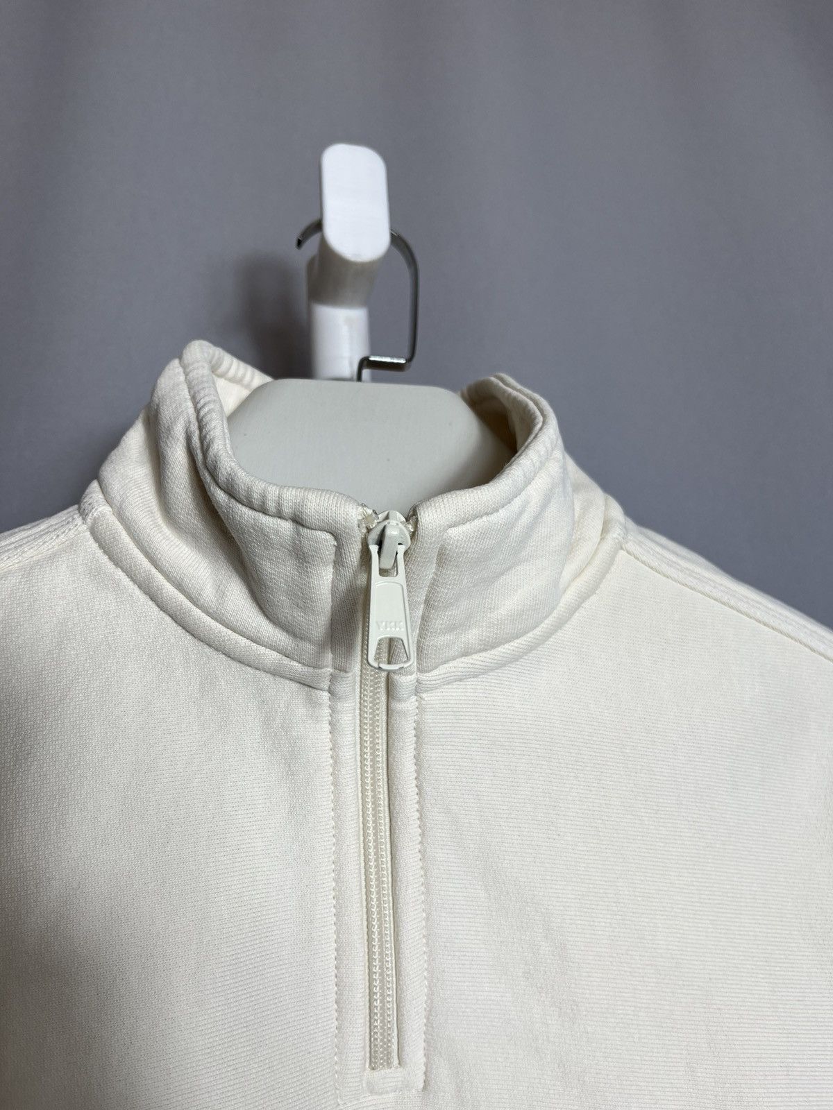 Carhartt Carhartt Half Zip American Script Sweatshirt mens beige Size US S / EU 44-46 / 1 - 3 Thumbnail