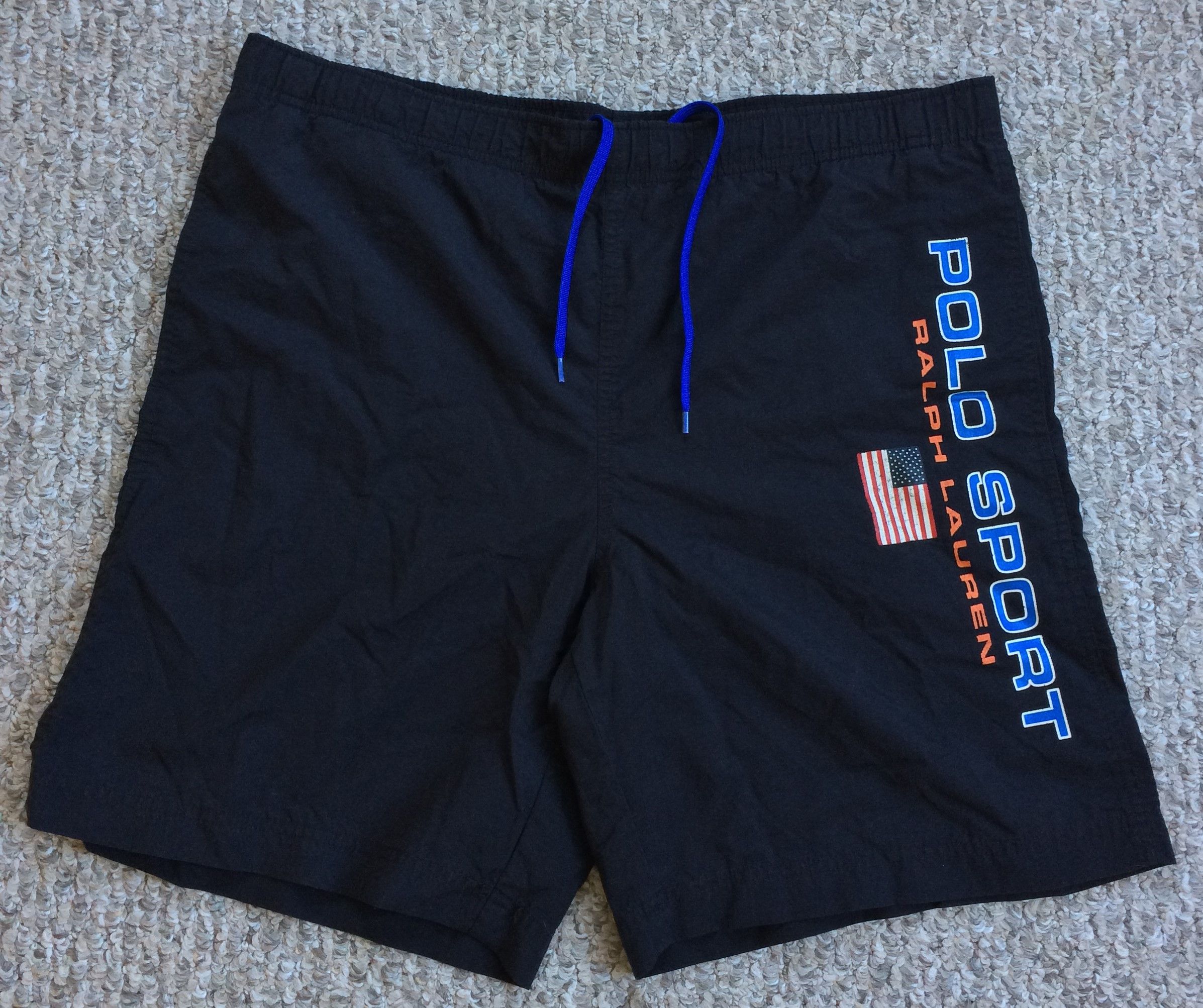 Vintage 90s Ralph Lauren Polo Sport Big Logo Shorts