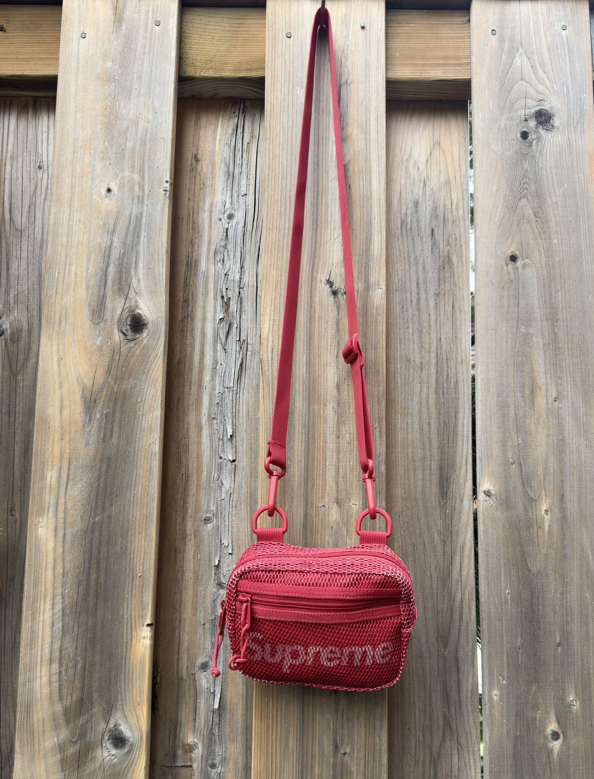 Supreme Supreme Small Shoulder Bag Dark Red Size ONE SIZE - 1 Thumbnail