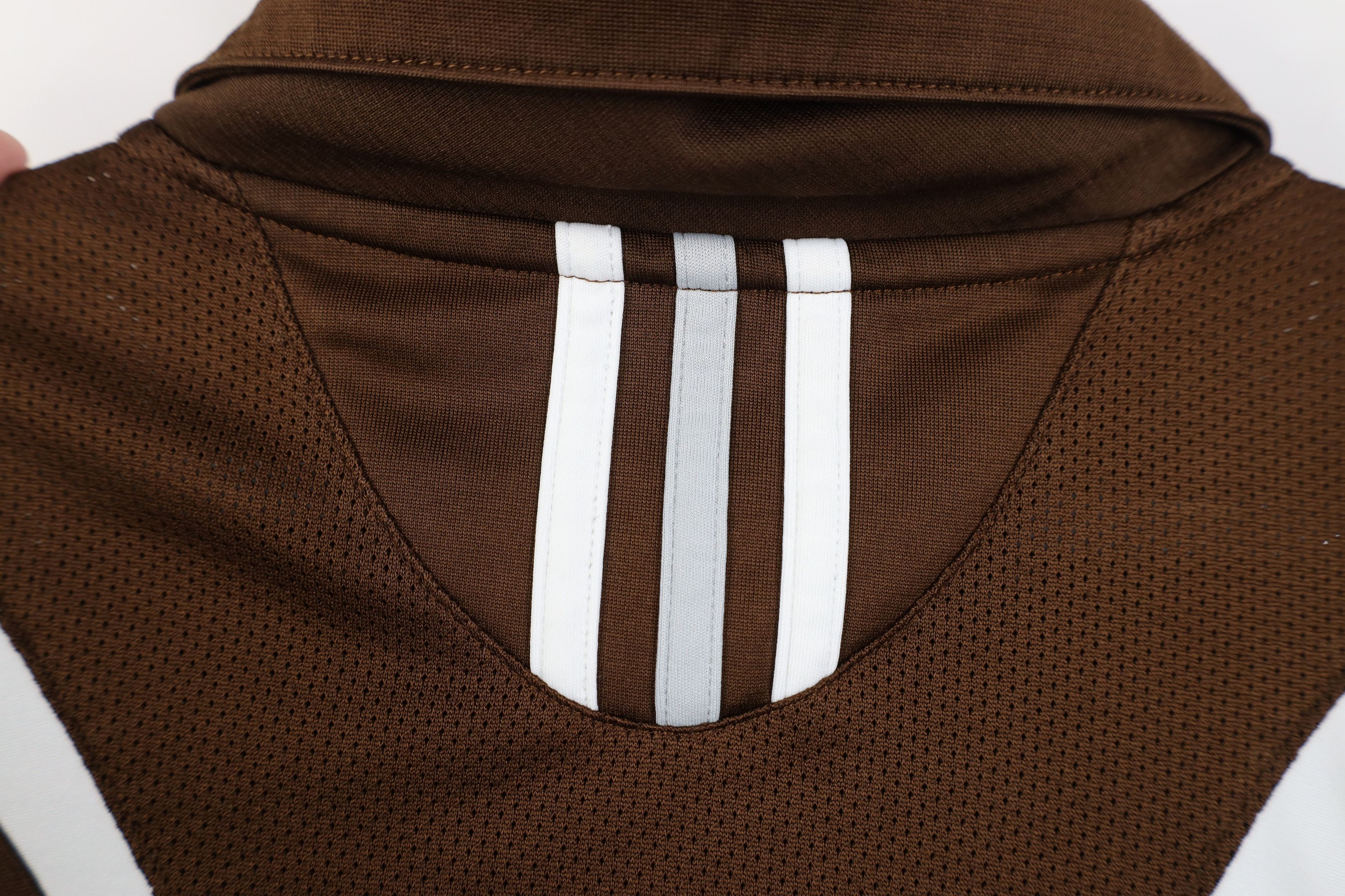 Adidas Adidas Bowling Green State University Football Polo Brown Size US L / EU 52-54 / 3 - 12 Thumbnail