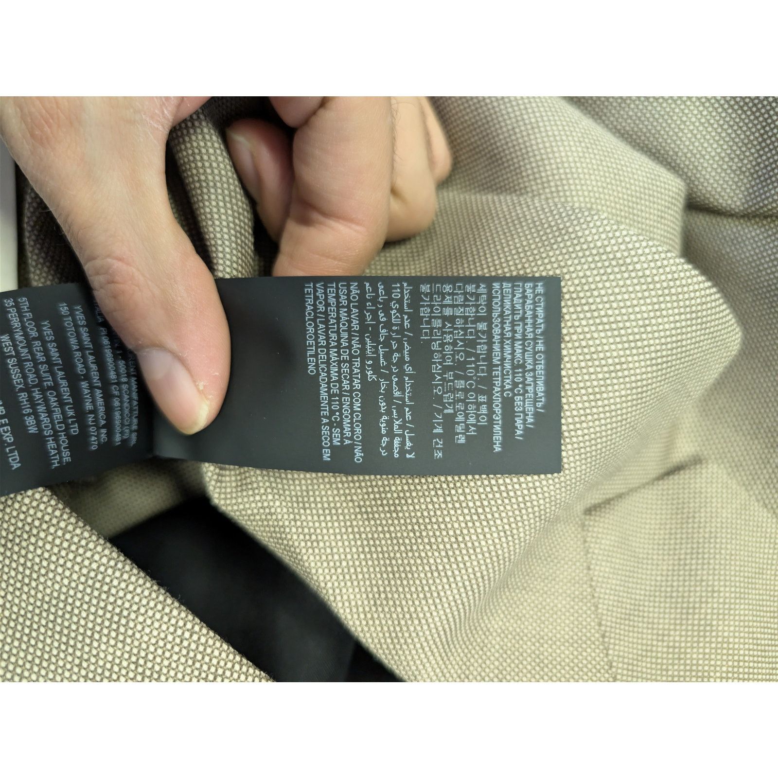 Saint Laurent Paris o1rshd1 Blazer / Veste Sue Caviar Jacket in Brown Size US M / EU 48-50 / 2 - 18 Thumbnail