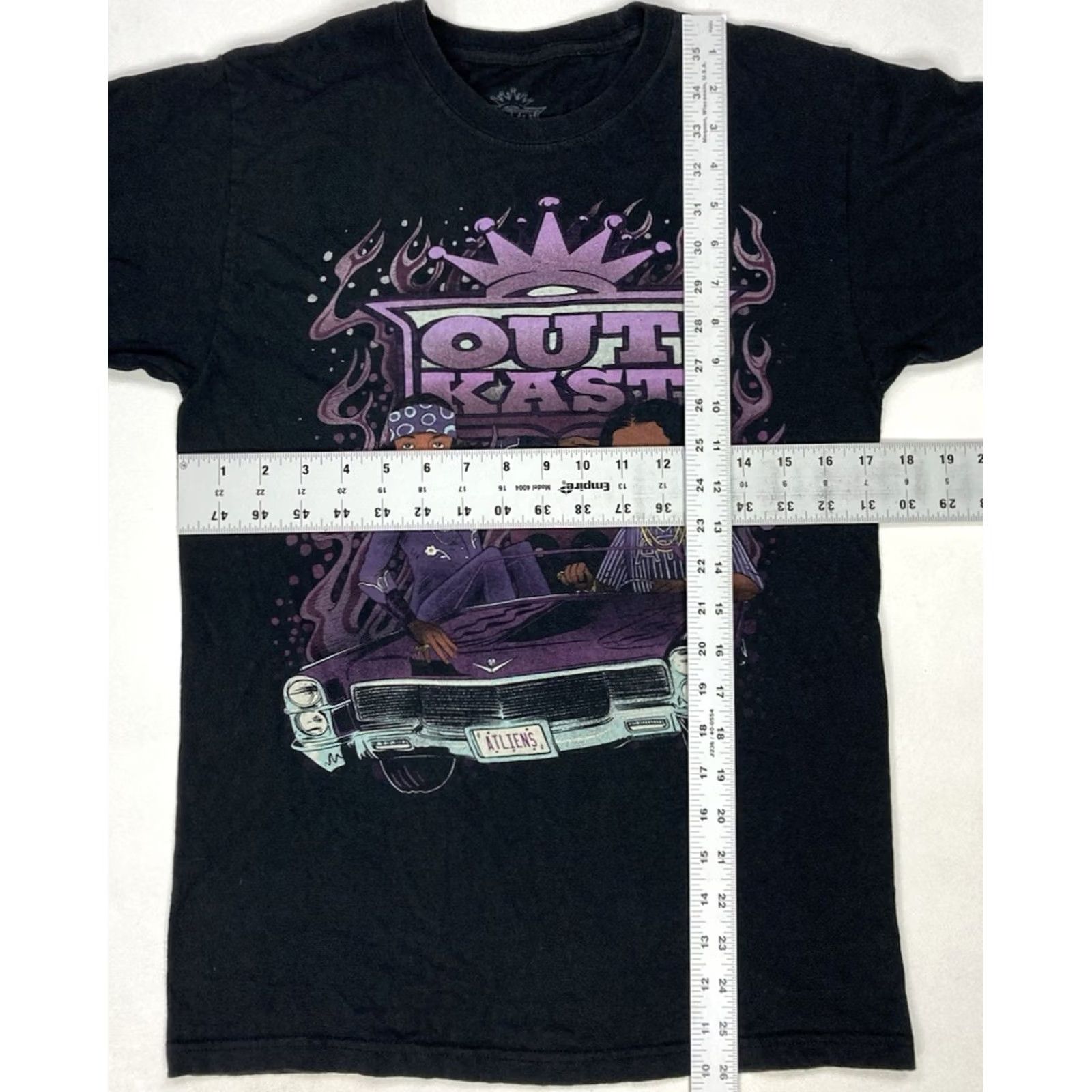 Vintage Outkast T-Shirt Women Small Black Short Sleeve Music Shirt Size S / US 4 / IT 40 - 5 Thumbnail
