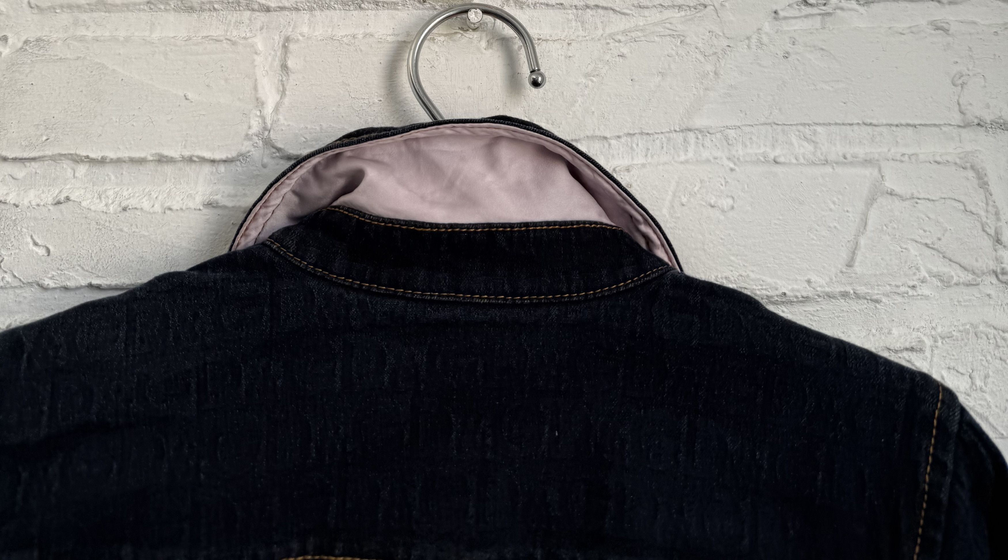 Dolce & Gabbana Vintage D&G Dolce & Gabbana Monogram Denim Jacket Y2K Size S / US 4 / IT 40 - 12 Thumbnail