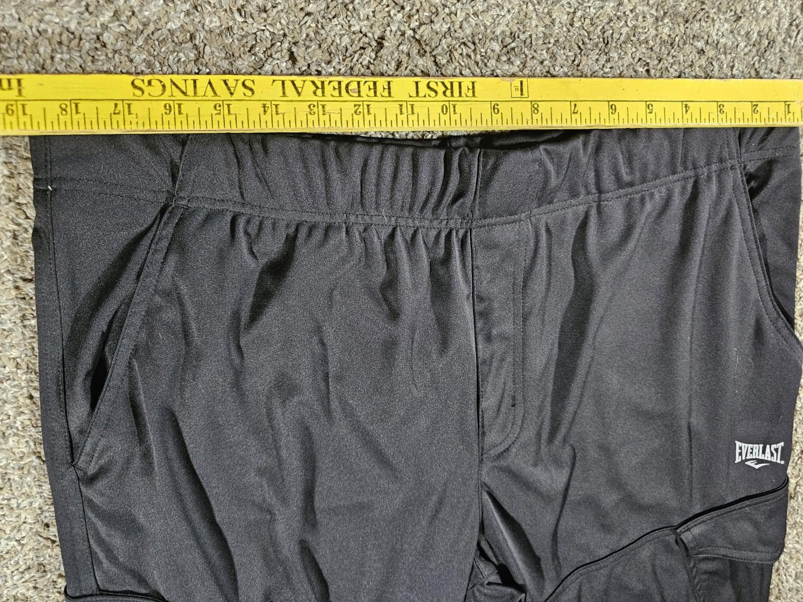 Everlast Everlast XXL Black Boxing Athletic Pants Drawstring Size US 40 / EU 56 - 4 Thumbnail