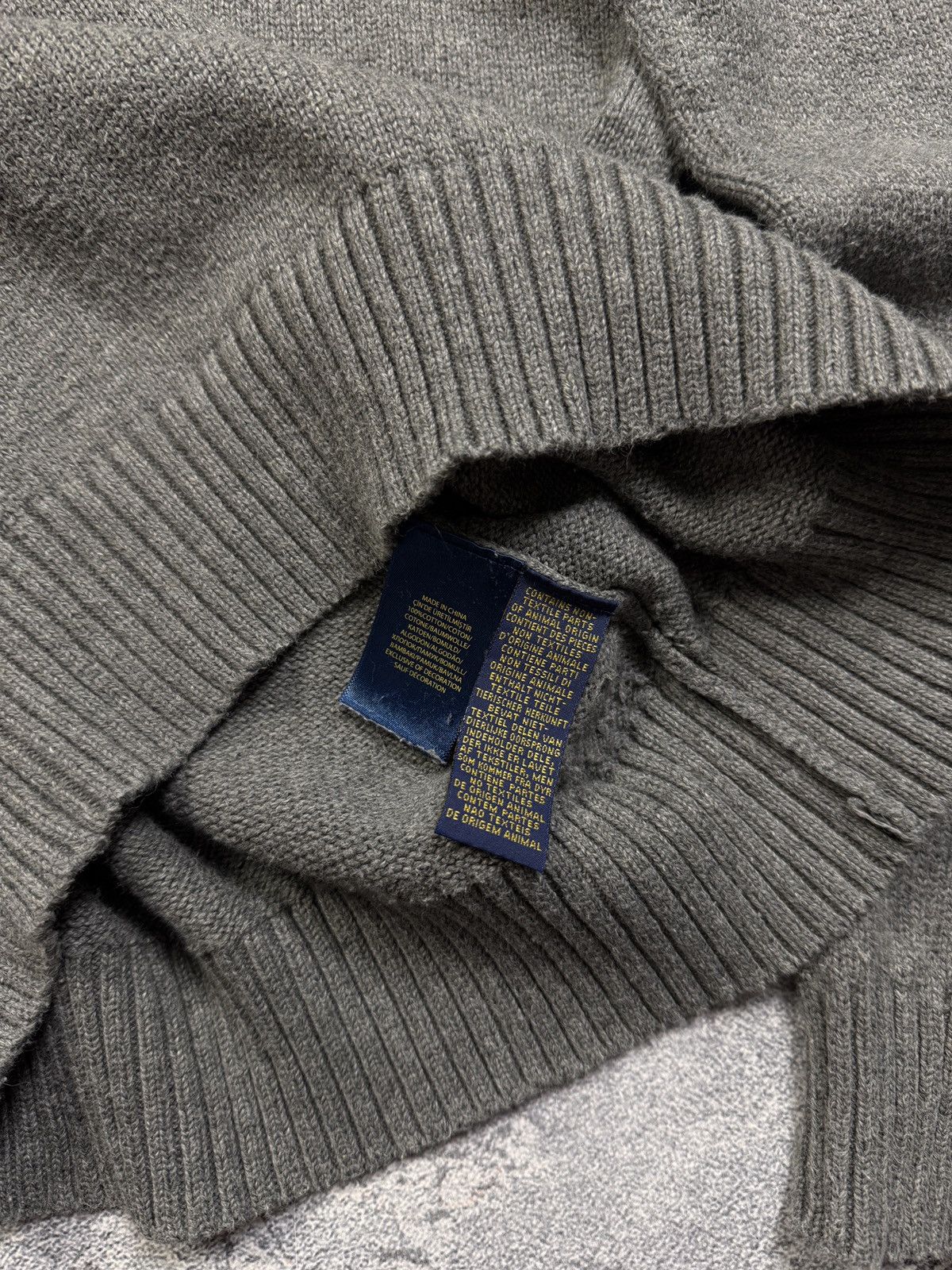 Polo Ralph Lauren Vintage Polo Ralph Lauren 1/4 Zip Sweater 90s Old Money Size US S / EU 44-46 / 1 - 6 Thumbnail