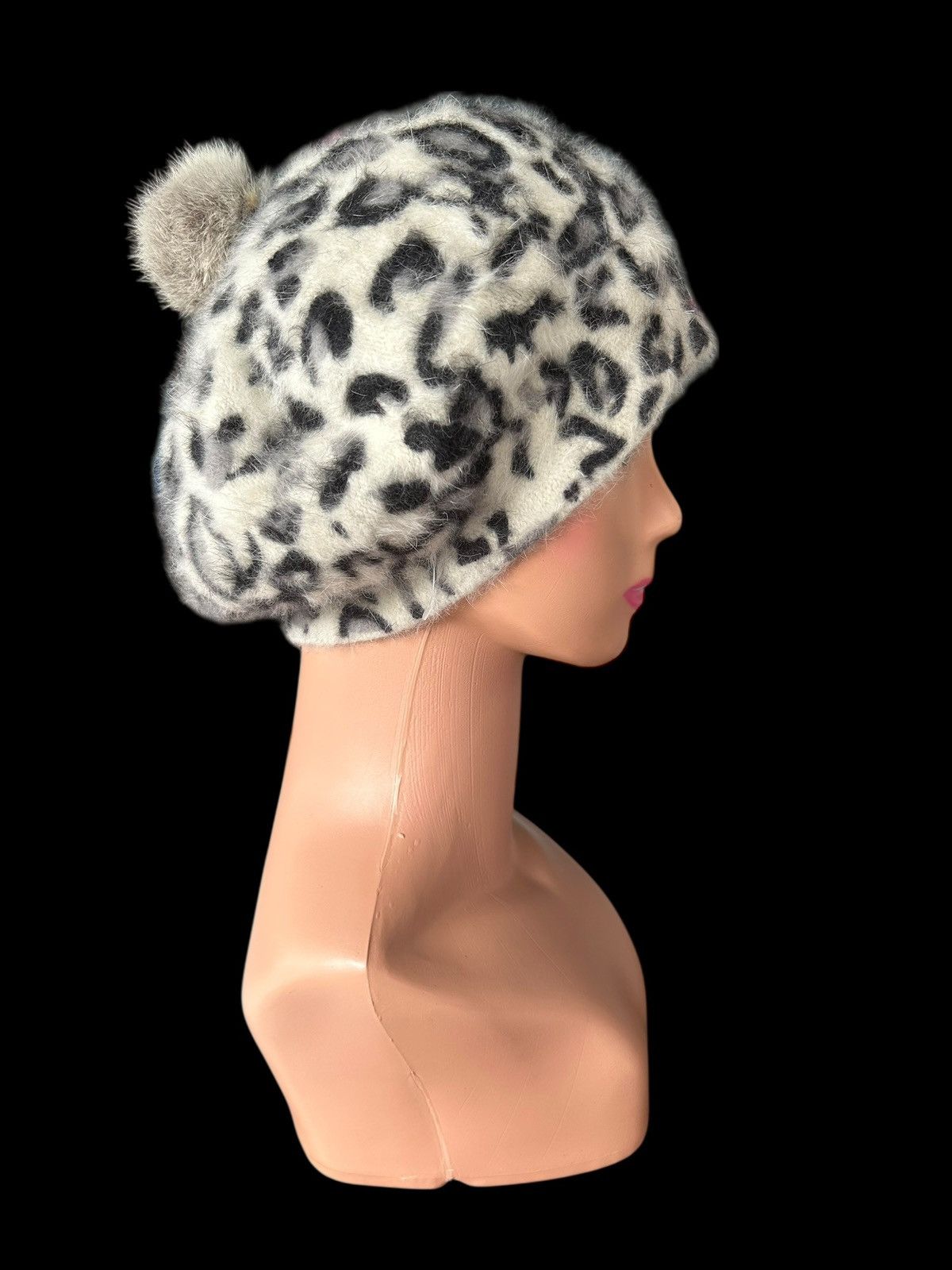 Kapital Leopard Japanese Style Fur Hairy Hats Size ONE SIZE - 2 Thumbnail