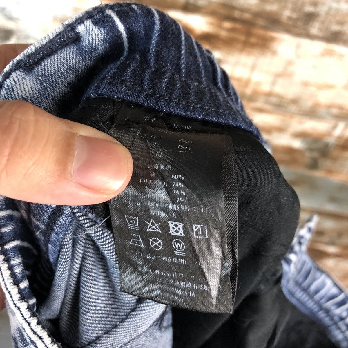 Japanese Brand Field Core Blue Denim utility tactical jogger Pants #A2173 Size US 32 / EU 48 - 23 Thumbnail