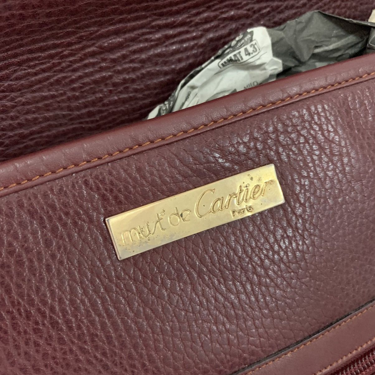 Cartier Cartier Paris Leather Mesengger Size ONE SIZE - 12 Thumbnail