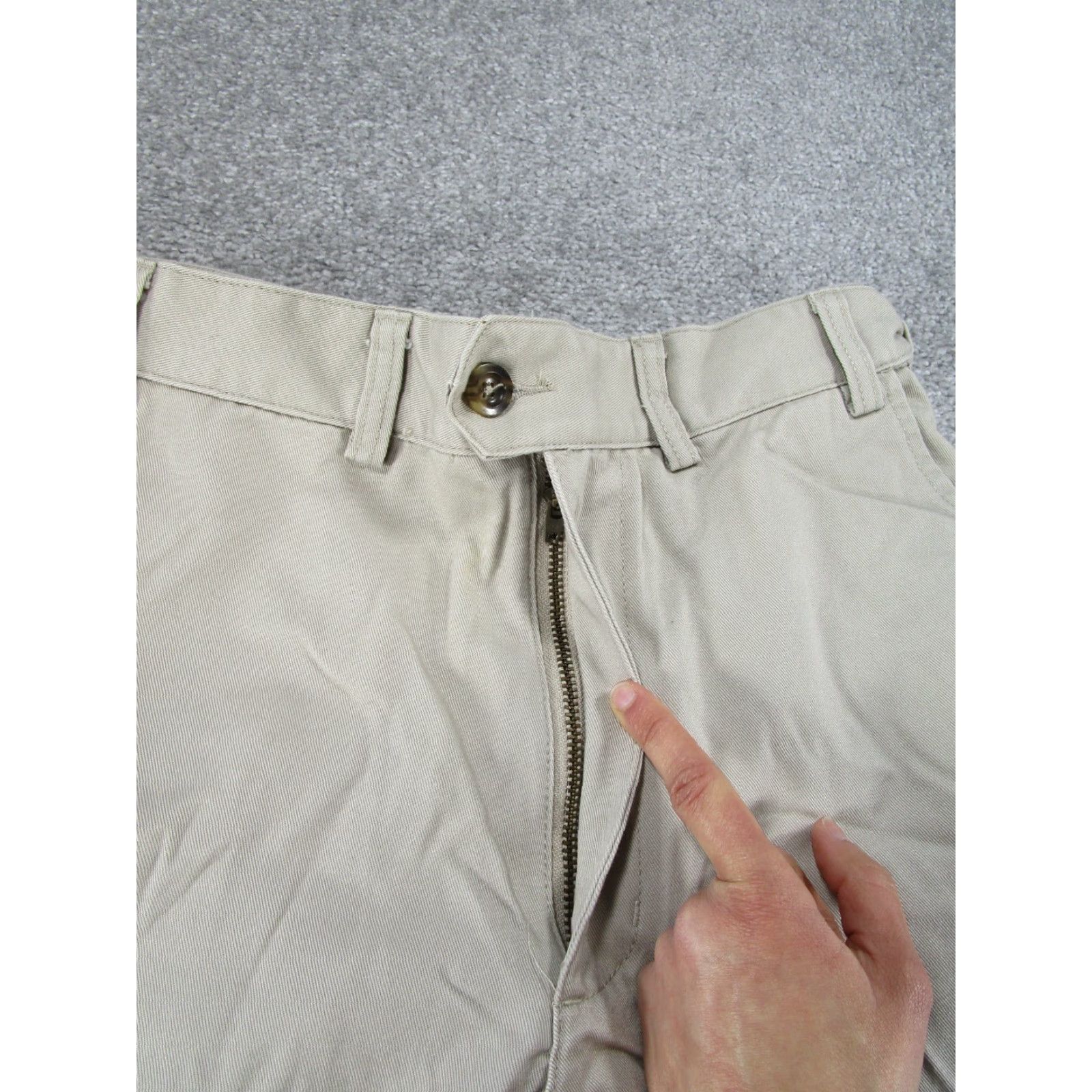 Vintage 5.11 Tactical Pants Womens 28 Beige Chino Straight Leg Trousers *Stains Size 28" / US 6 / IT 42 - 4 Thumbnail