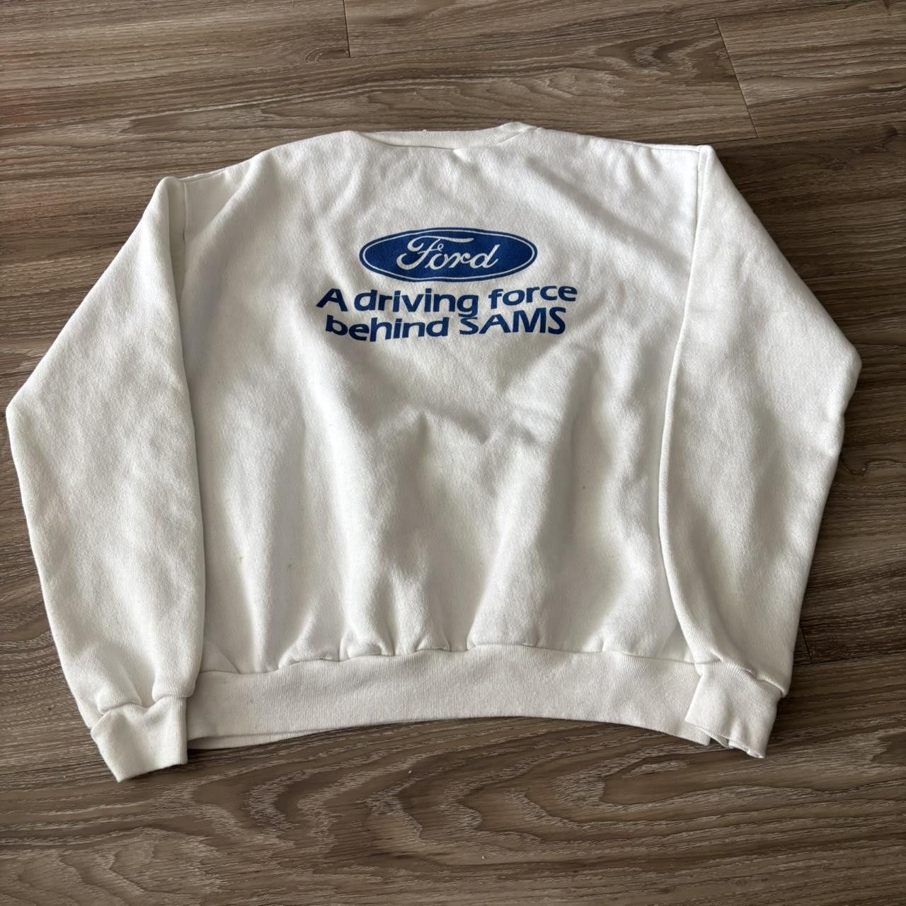 Vintage Crazy Vintage 80s White MTV Pullover Crewneck Sweatshirt! Size M Size US M / EU 48-50 / 2 - 7 Thumbnail