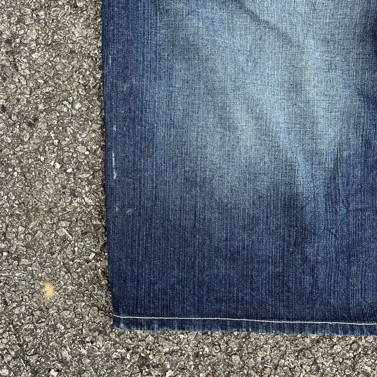 JNCO Jorts Sean John Y2K Skater Shorts Faded Washed Denim Size US 38 / EU 54 - 7 Thumbnail
