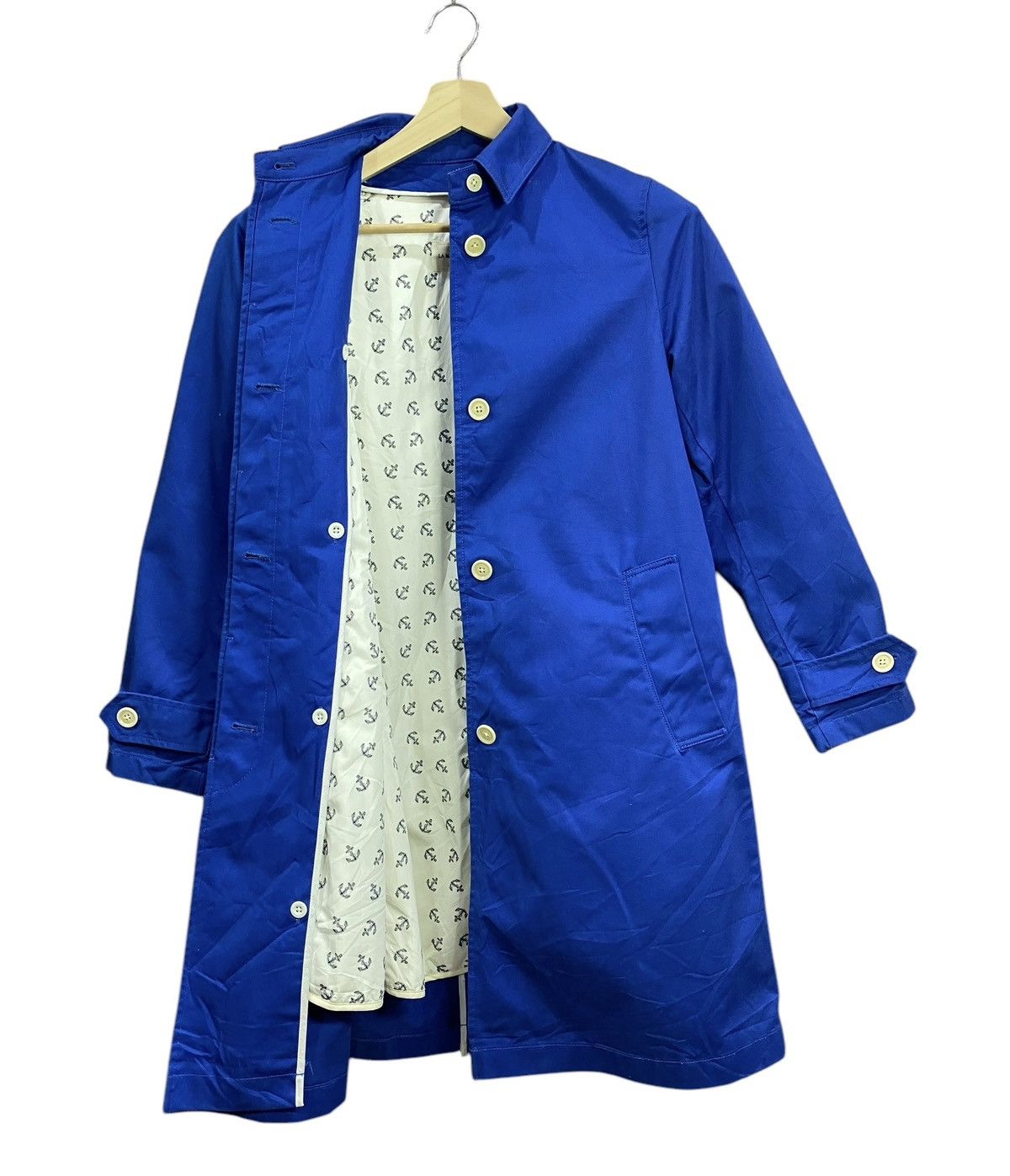 Designer × If Only Was True Rare LA MARINE FRANCAISE Long Coat Button Size S / US 4 / IT 40 - 12 Thumbnail