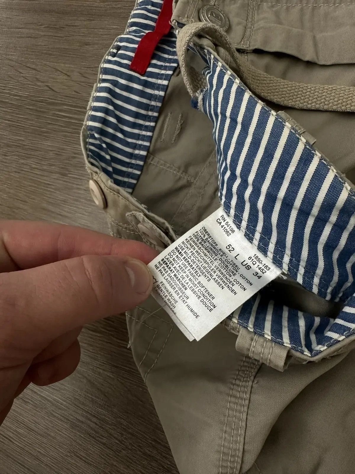 Bogner × Vintage Vintage Bogner Cargo Fire Ice Beige Pants Size US 34 / EU 50 - 8 Thumbnail