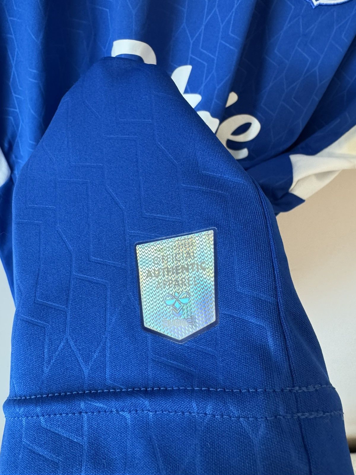 Hummel Onana #8 Everton 2022-2023 Home Soccer Jersey Football Shirt Size US XL / EU 56 / 4 - 16 Thumbnail