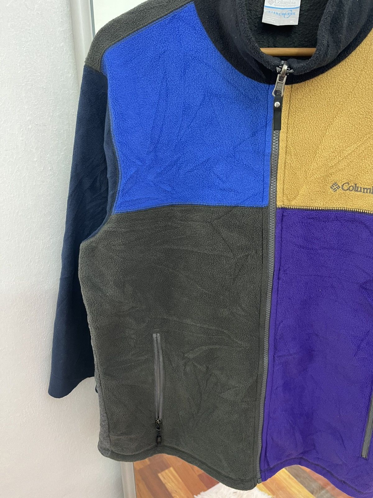 Columbia Columbia Interchange Colorblock Fleece Jacket XL Size US XL / EU 56 / 4 - 4 Thumbnail