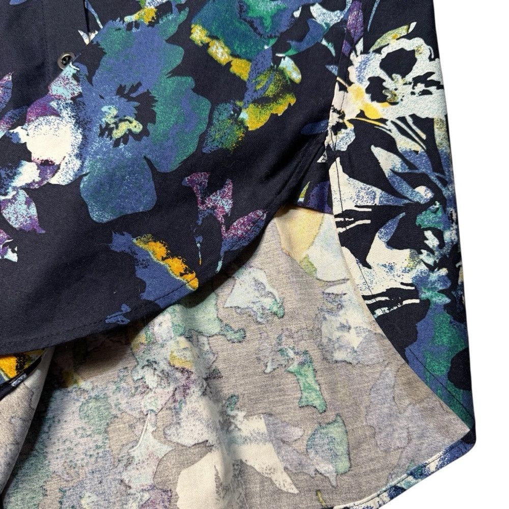Chicos New Chico's No Iron Stretch Floral Tunic Size 0.5 US 6 Size M / US 6-8 / IT 42-44 - 5 Thumbnail