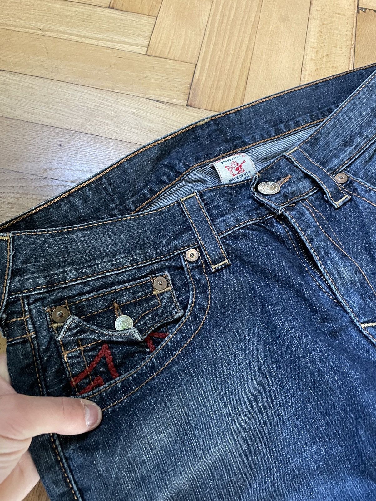 True Religion Vintage True Religion Jeans made in USA Size US 34 / EU 50 - 6 Thumbnail