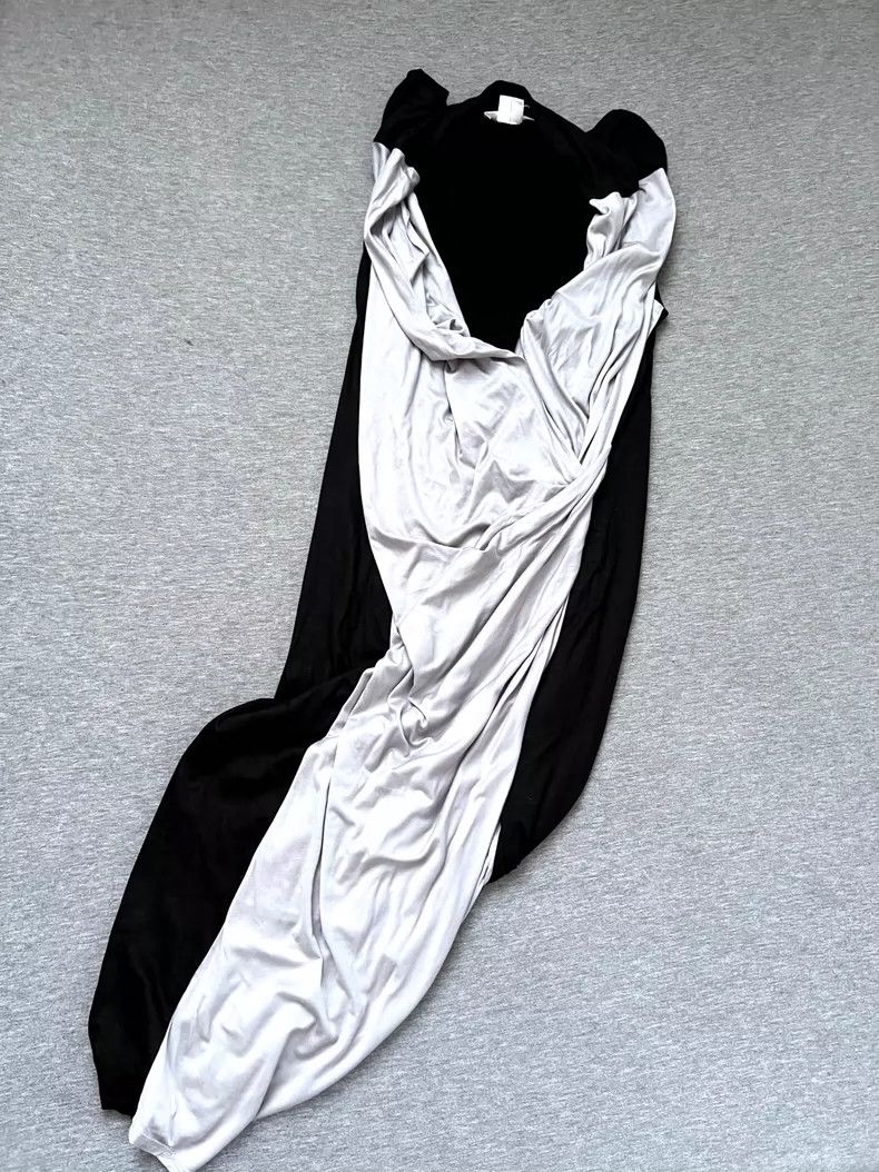 Helmut Lang helmut lang Modern gray stitching dress 2504-Nextarrow Size S / US 4 / IT 40 - 1 Thumbnail