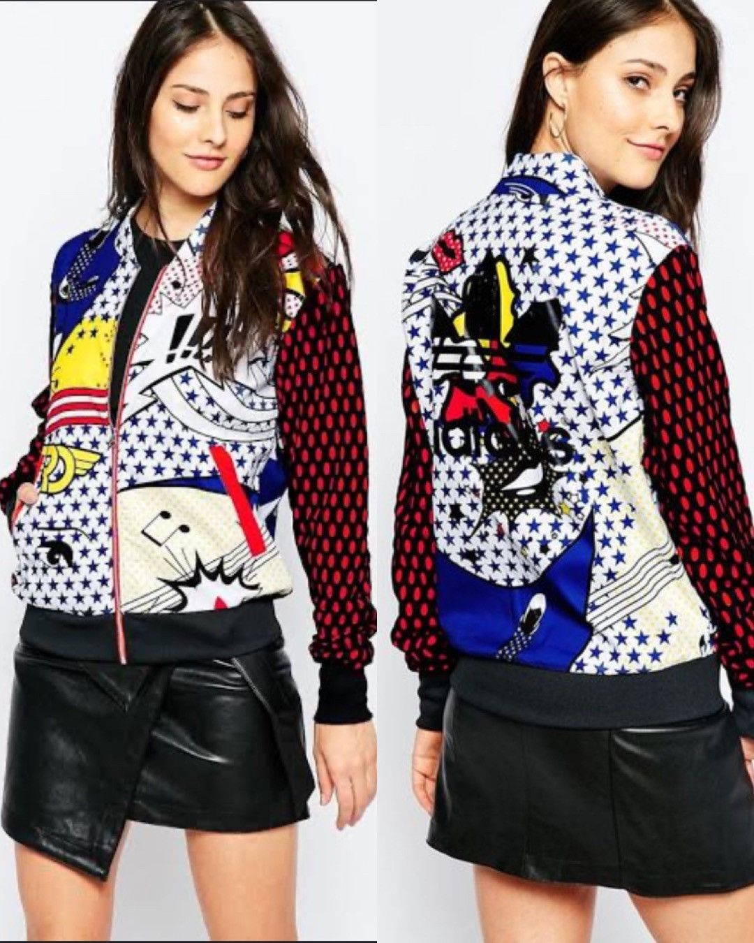 Adidas Women's Adidas Originals x Rita Ora Super Track Comic Print Size S / US 4 / IT 40 - 1 Thumbnail