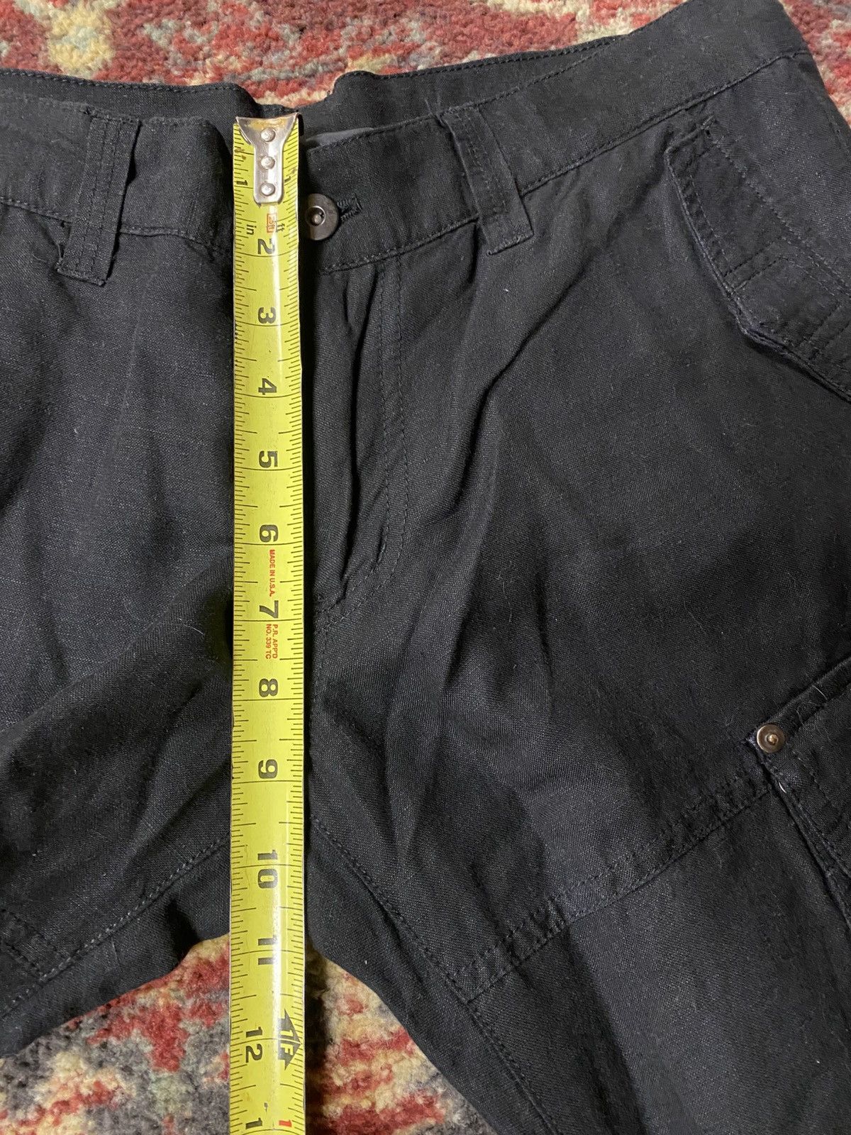 Tornado Mart Tornado Mart Flared Lace Cargo Pants Size 30" / US 8 / IT 44 - 8 Thumbnail