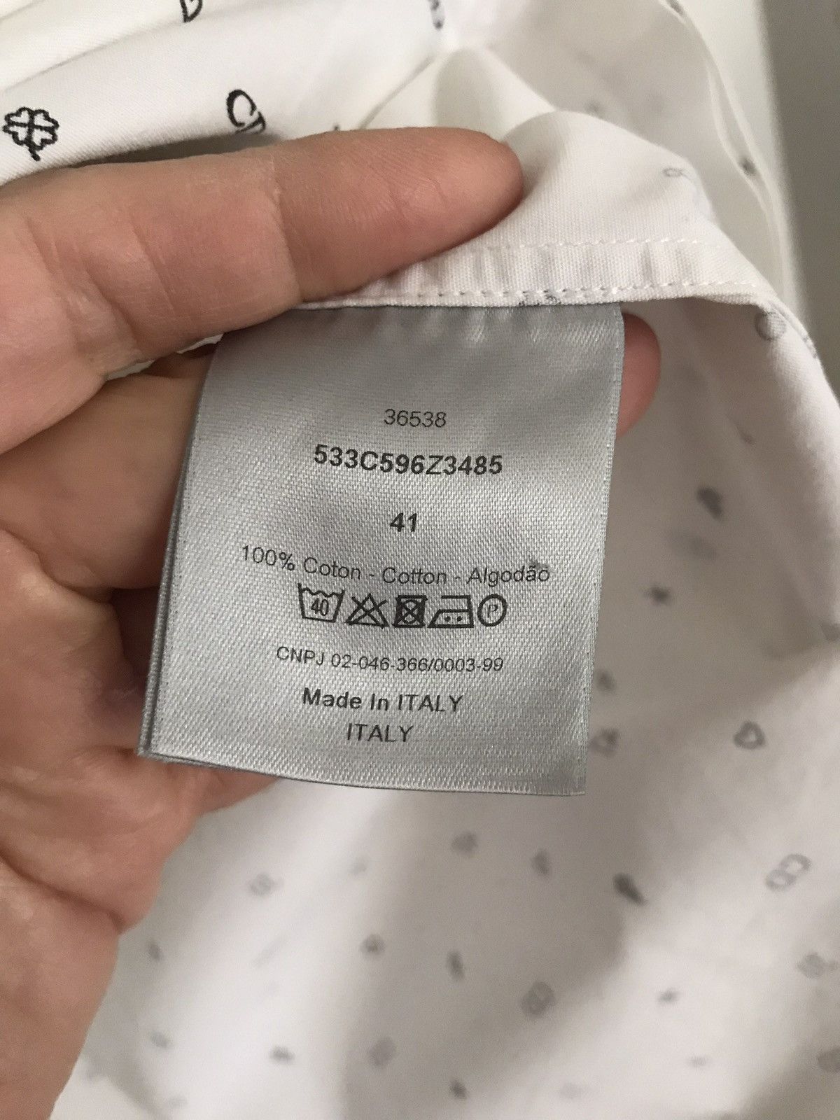 Christian Dior Monsieur CHRISTIAN DIOR MEN. Monogram logo CD Size US XS / EU 42 / 0 - 5 Thumbnail