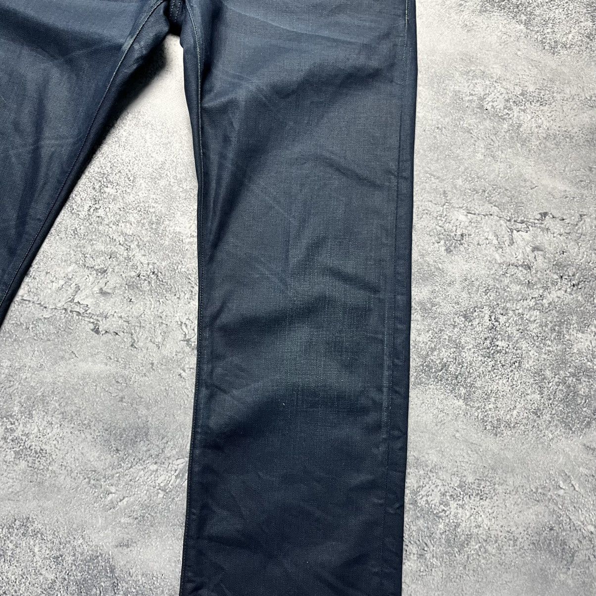 G-Star Vintage G-Star Morris Low Straight Denim Blue Jeans Y2K Size US 31 - 4 Thumbnail