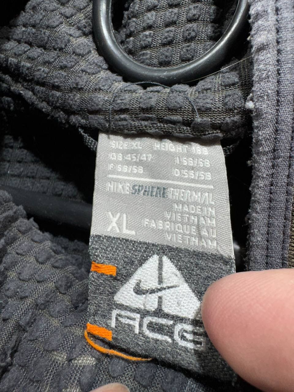 Other Vintage 2000s Nike ACG Asymmetry thermal Rare Jacket Size US XL / EU 56 / 4 - 10 Thumbnail