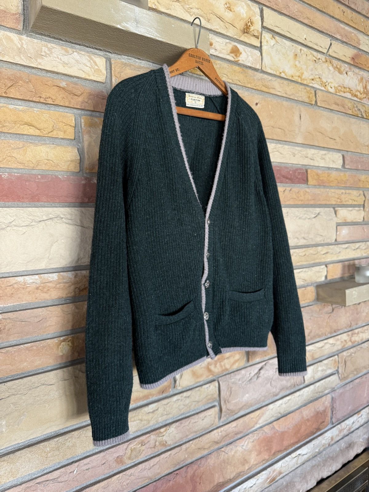 Vintage Vintage 60s Citation Club by Puritan Cardigan Knit Sweater Size US M / EU 48-50 / 2 - 3 Thumbnail