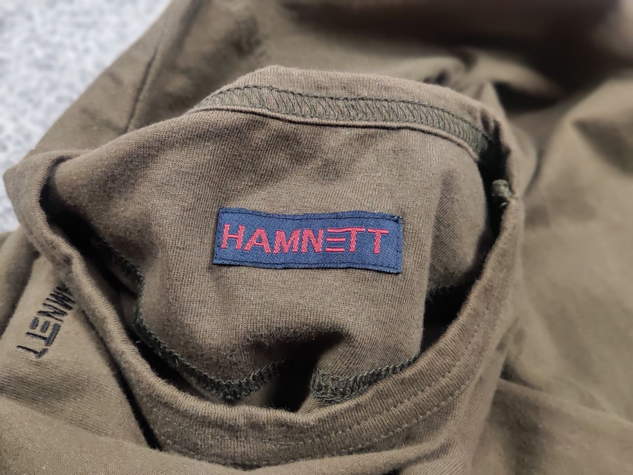 Katharine Hamnett London Katharine Hamnett Vintage long Sleeve Center Logo Olive Size US M / EU 48-50 / 2 - 12 Thumbnail