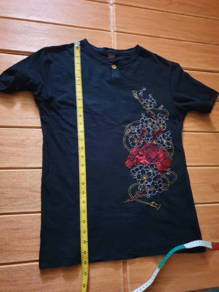 Japanese Brand 💥Samurai Japanese embroidery sukajan shirt Size US S / EU 44-46 / 1 - 9 Thumbnail