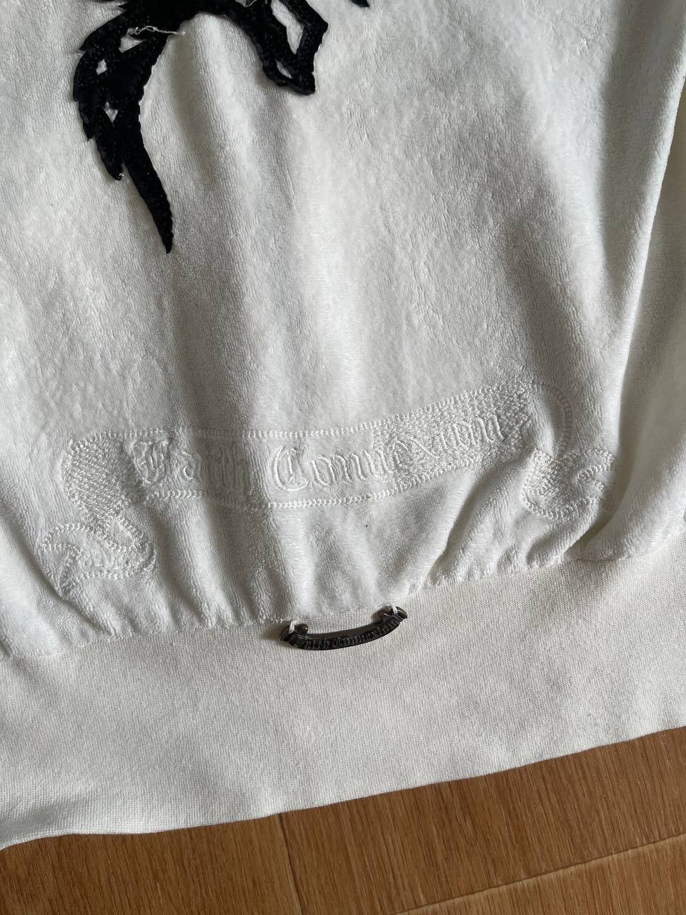Faith Connexion Vintage Faith Connexion Y2k Chrome Hearts Style Zip Hoodie Size S / US 4 / IT 40 - 11 Thumbnail