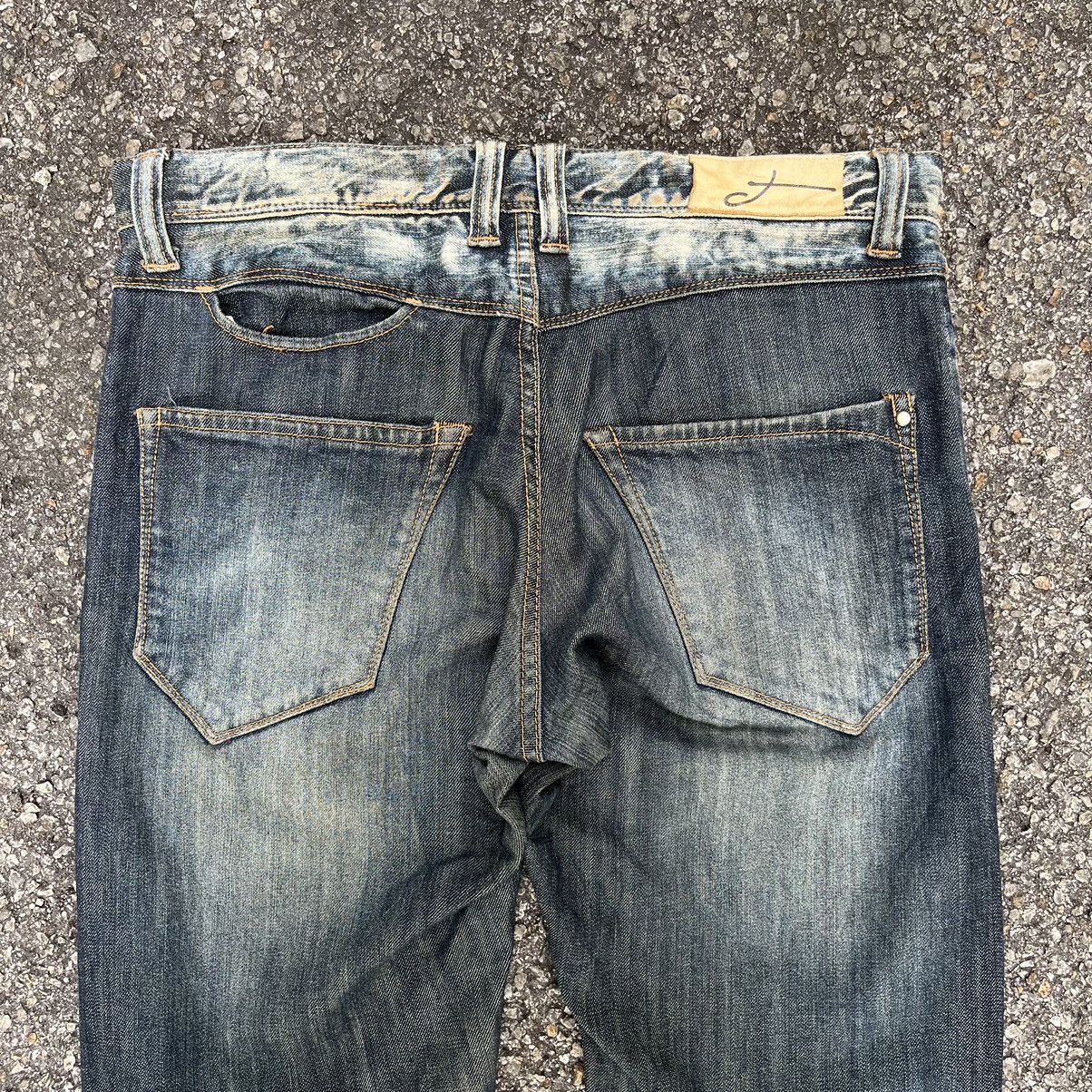 Issey Miyake TETE HOMME Denim Issey Miyake Slim Jeans Mud wash Rusty Pant Size US 31 - 11 Thumbnail