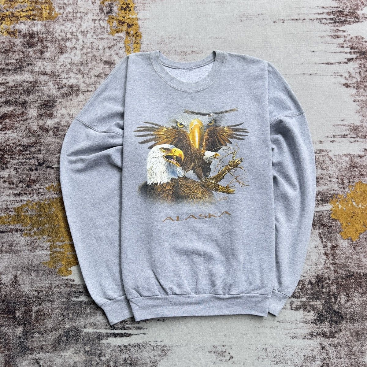 Vintage VINTAGE EAGLES ALASKA BIG LOGO GRAPHIC TEE OVERSIZE Size US XXL / EU 58 / 5 - 1 Thumbnail