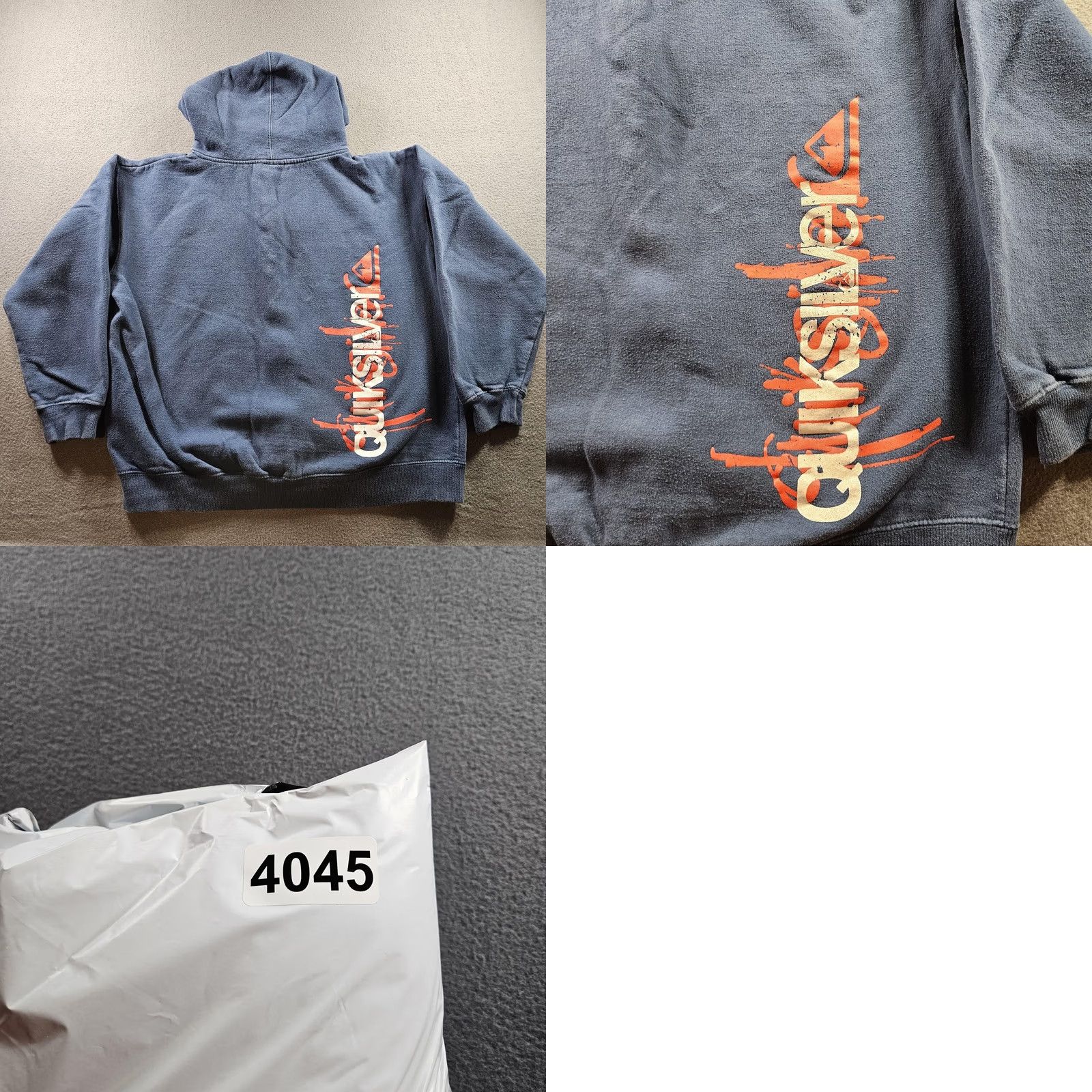Quiksilver VINTAGE Quiksilver Hoodie Womens S Blue Full Zip Sweatshirt Surf Grunge Skater Ladies Beach 90s Zipper Pocket Logo None Womens Size S / US 4 / IT 40 - 8 Thumbnail